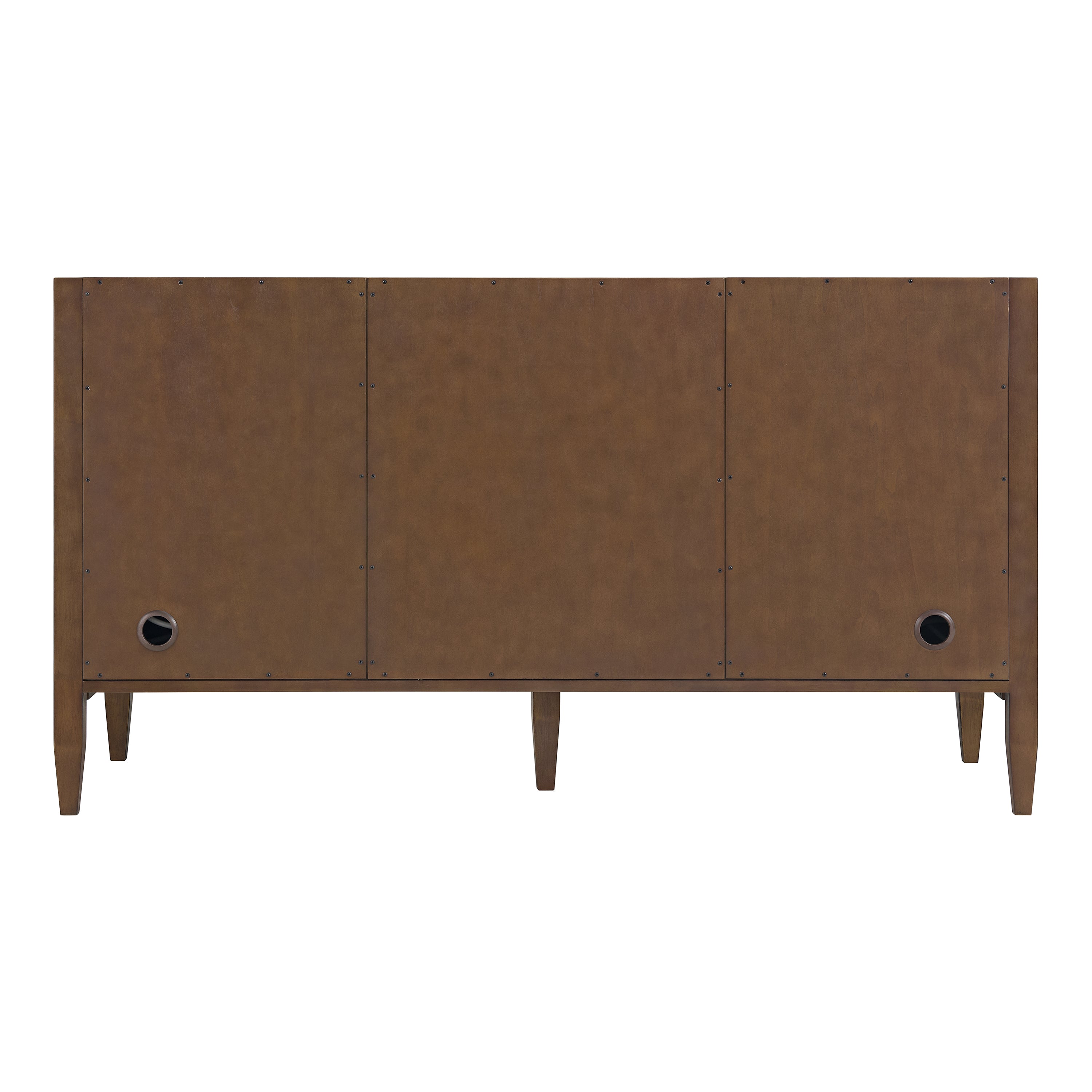 James Martin Myrrin 60" Double Vanity in Mid Century Walnut with 3cm Countertop and FreePower Wireless Charger