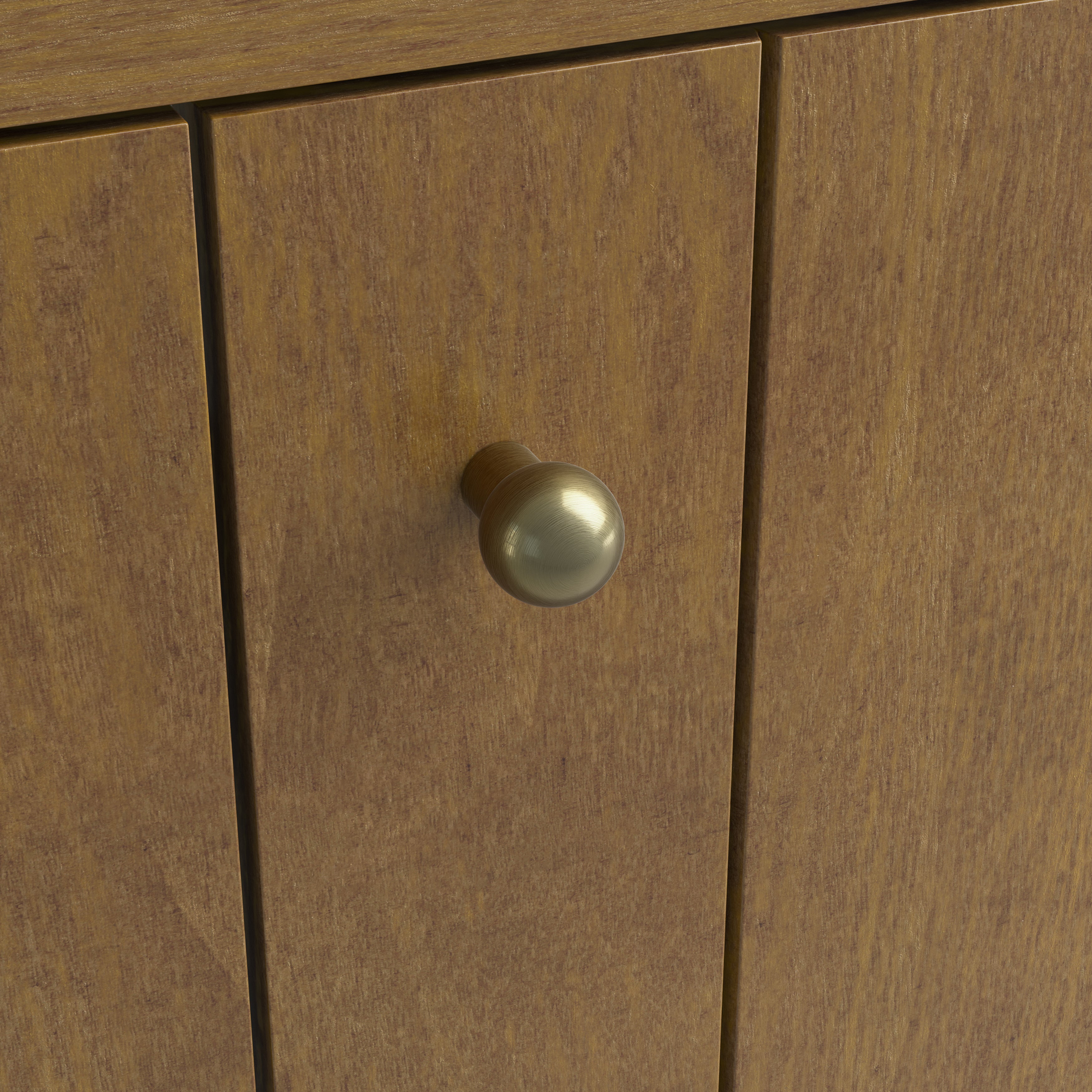 James Martin Hudson 60" Double Vanity in Honey Oak with 3cm Countertop and FreePower Wireless Charger
