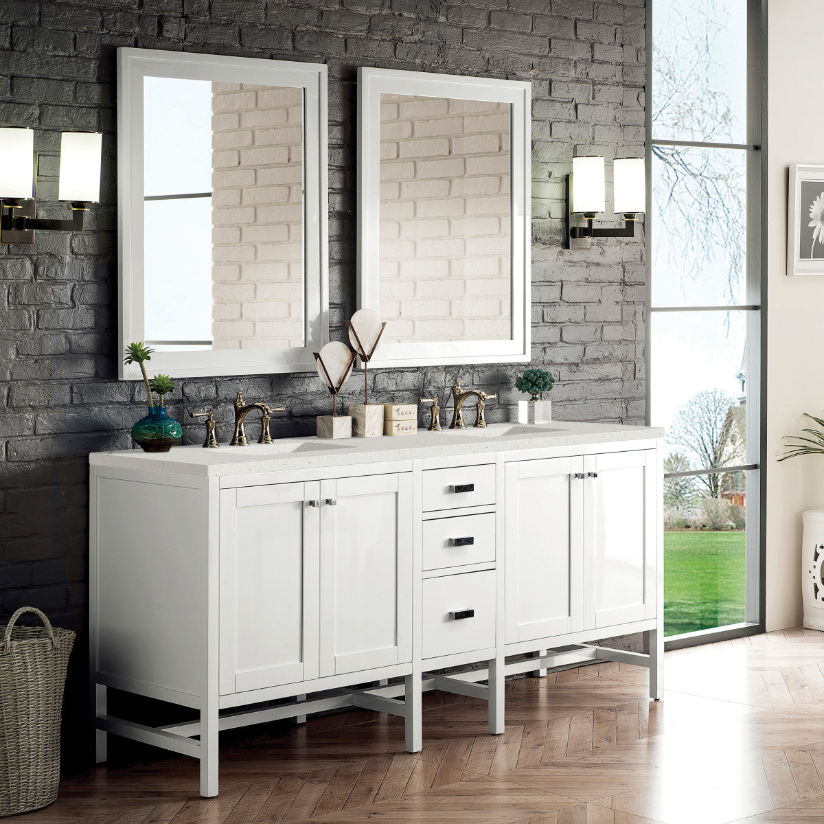 Addison 72" Double Vanity Cabinet
