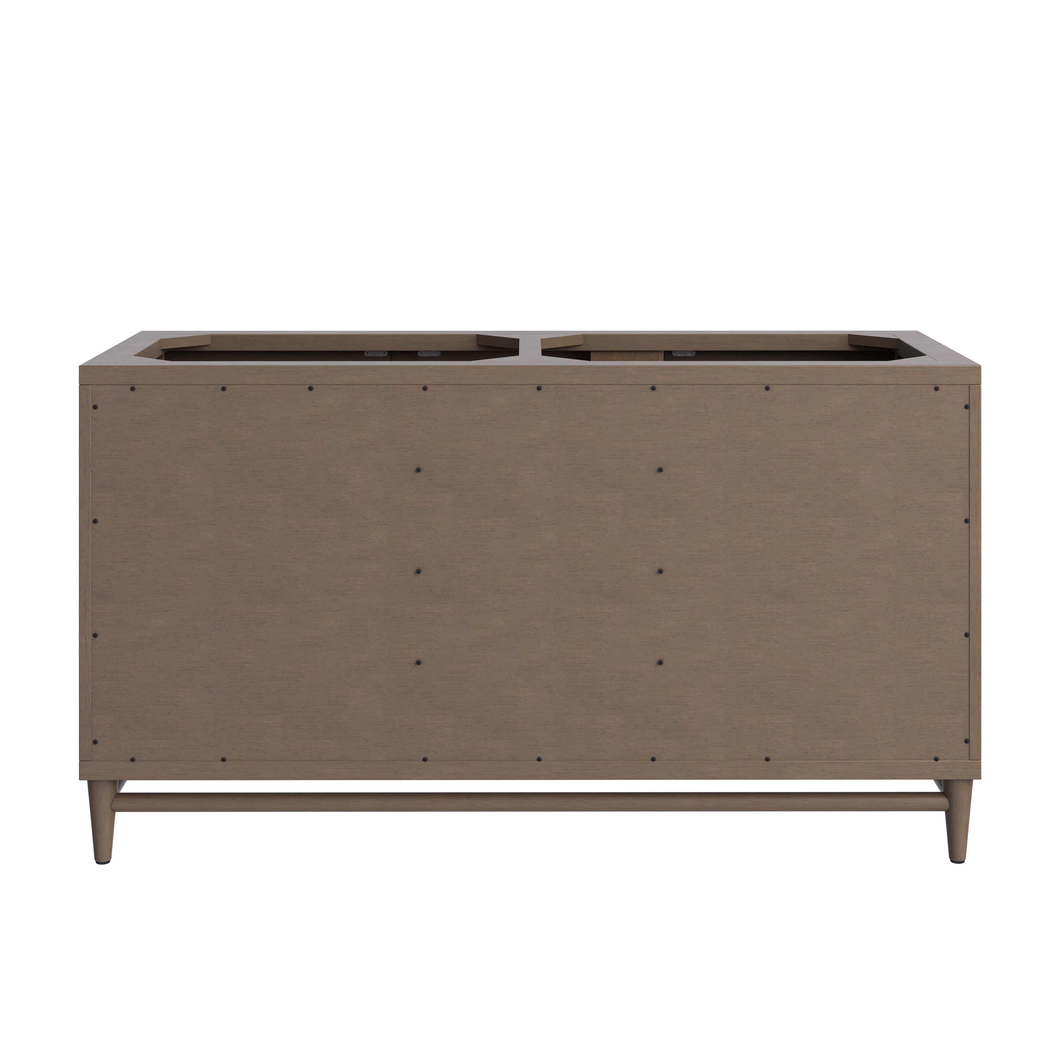 James Martin Portland 60" Double Vanity in Whitewashed Walnut with 3cm Countertop