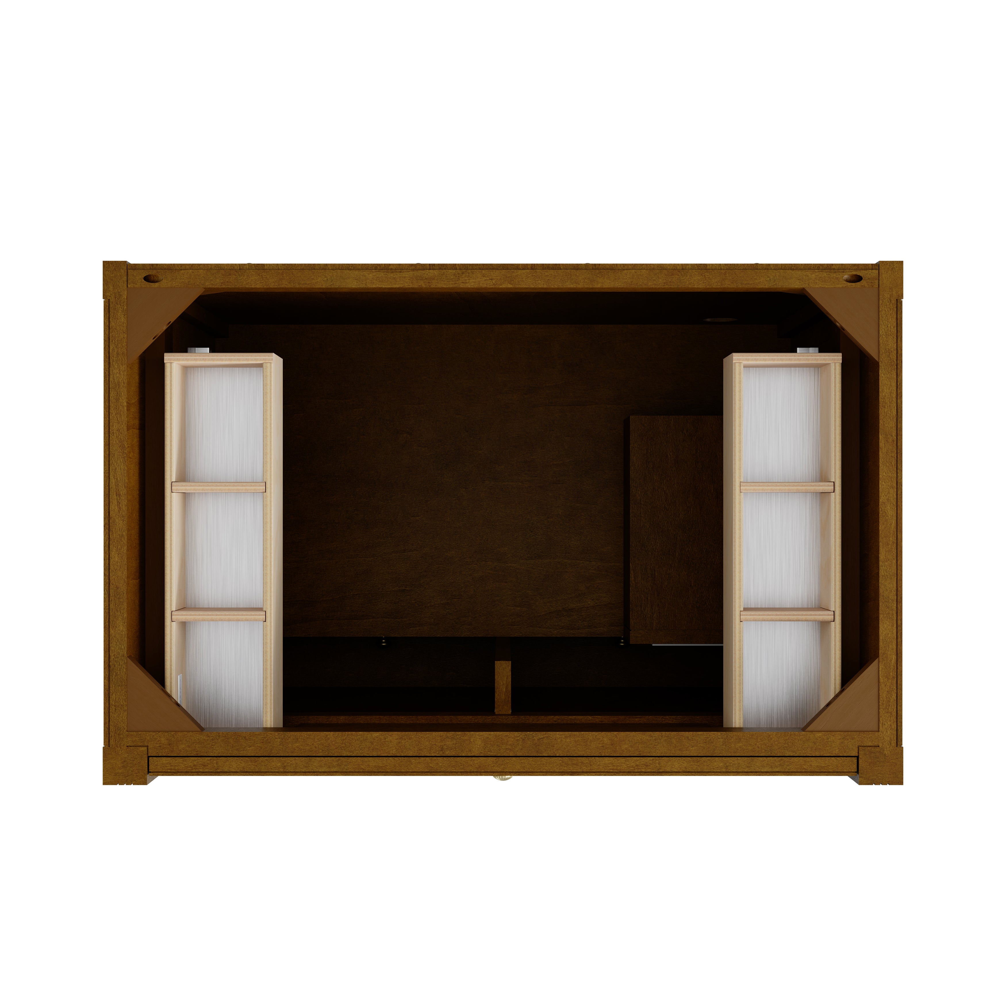 James Martin Bellshire 36" Single Vanity in Honey Oak with 3cm Countertop