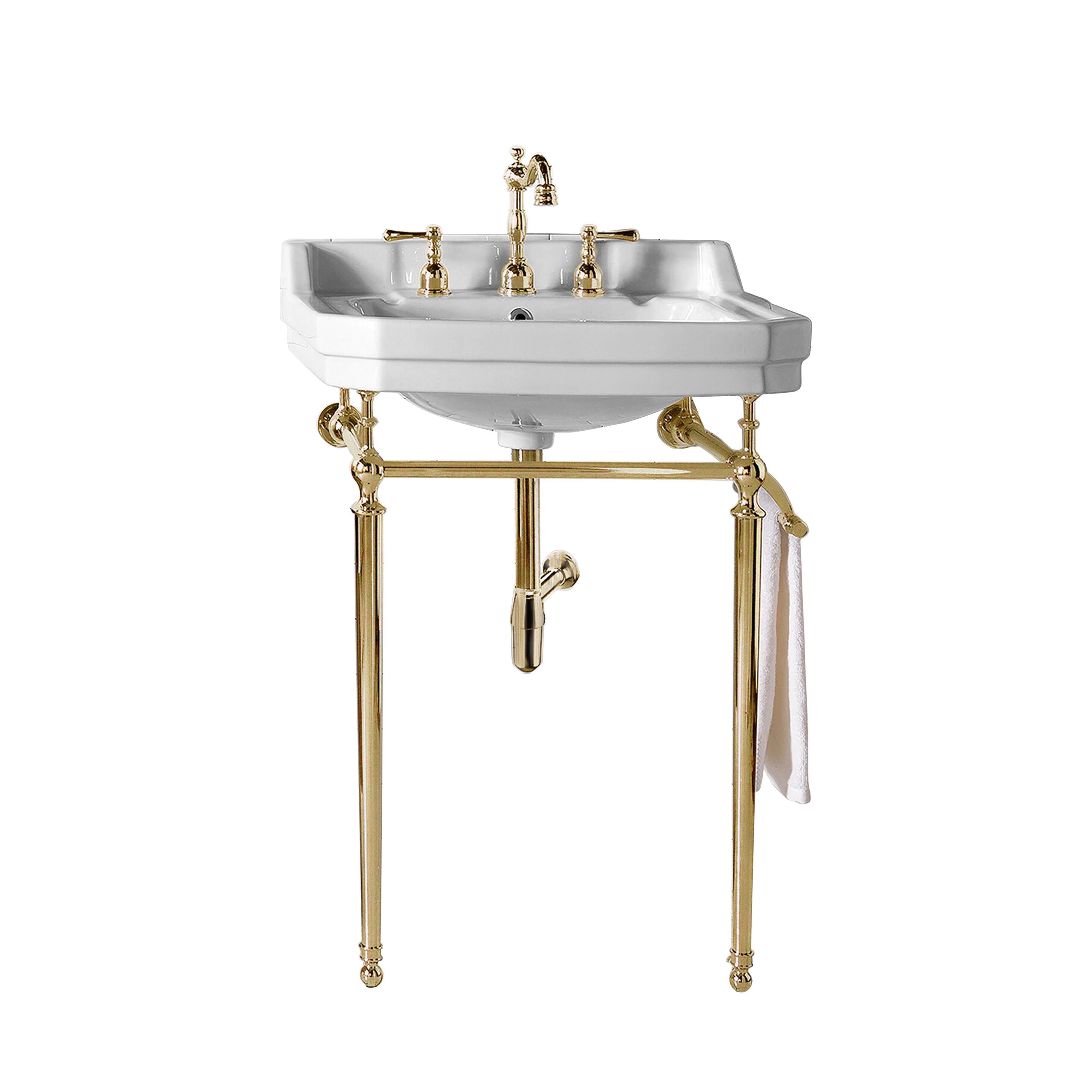 James Martin Wellington 24" Single Console Sink with Stand