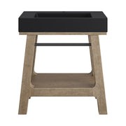 James Martin Auburn 31.5" Single Weathered Timber Sink Console