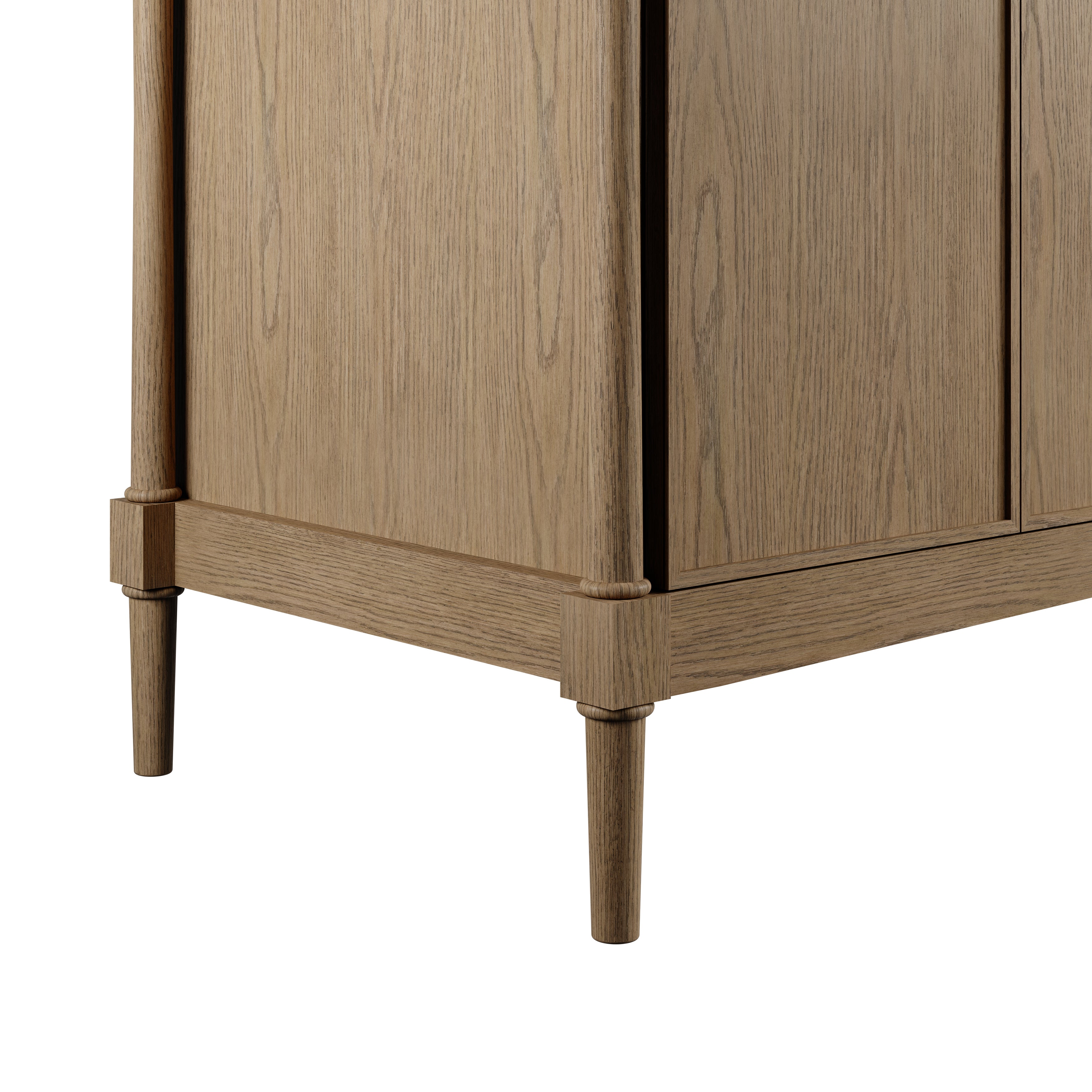 James Martin Kinnsden 72" Double Vanity in Weathered Oak with 3cm Carrara Marble Top
