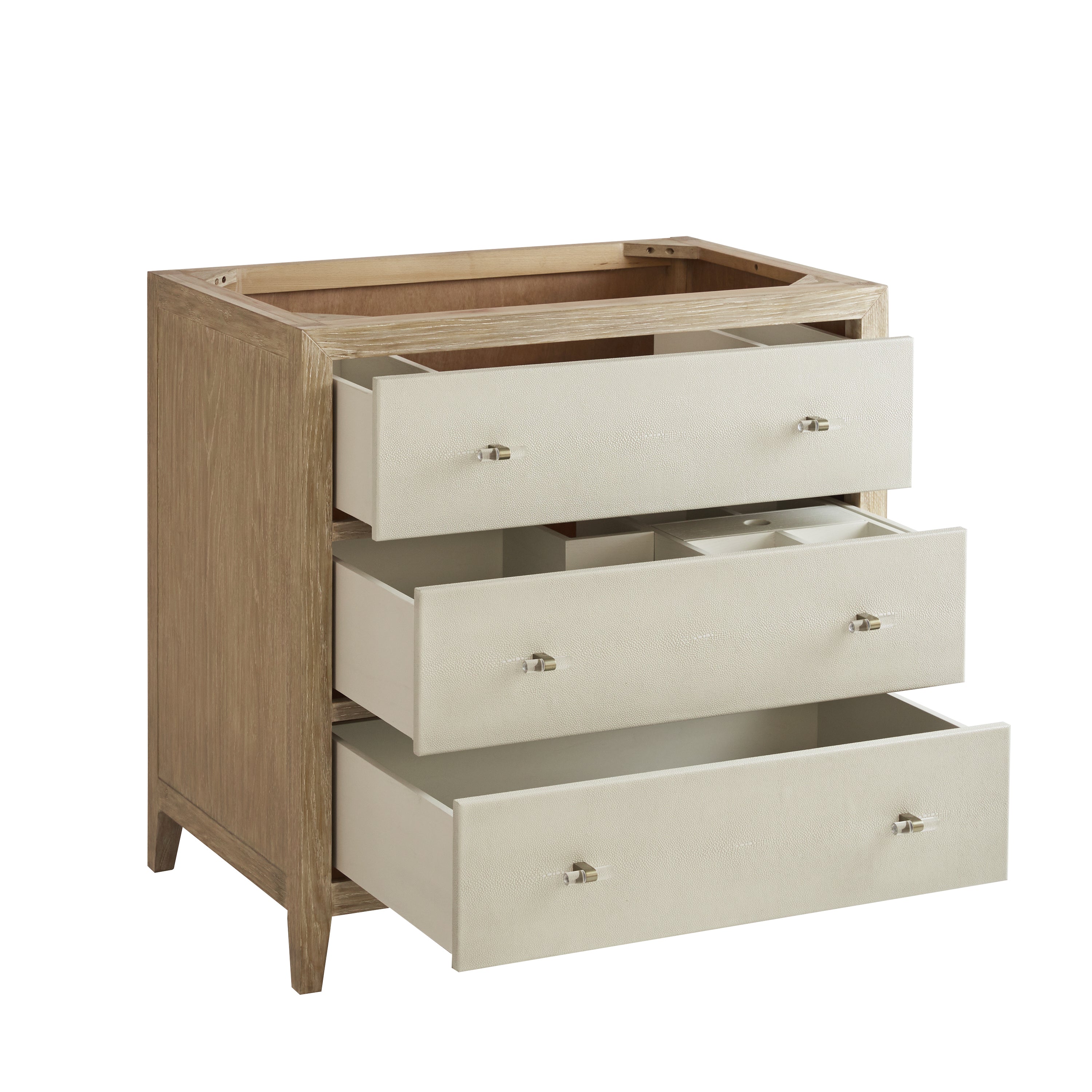 James Martin Celeste 36" Single Vanity in Sunwashed Oak with 3cm Countertop