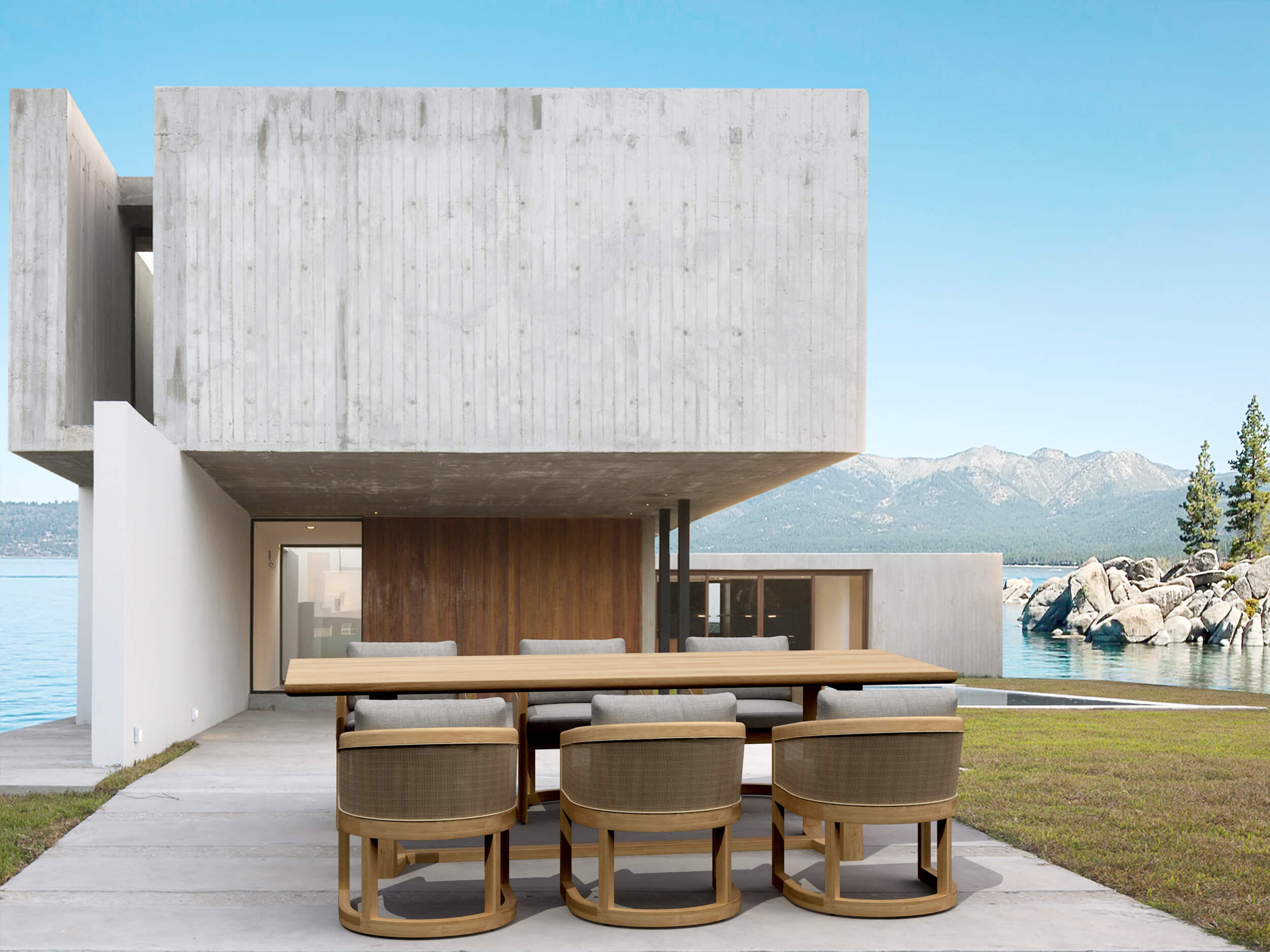 Set-331 7-Pc Catania Dining Set