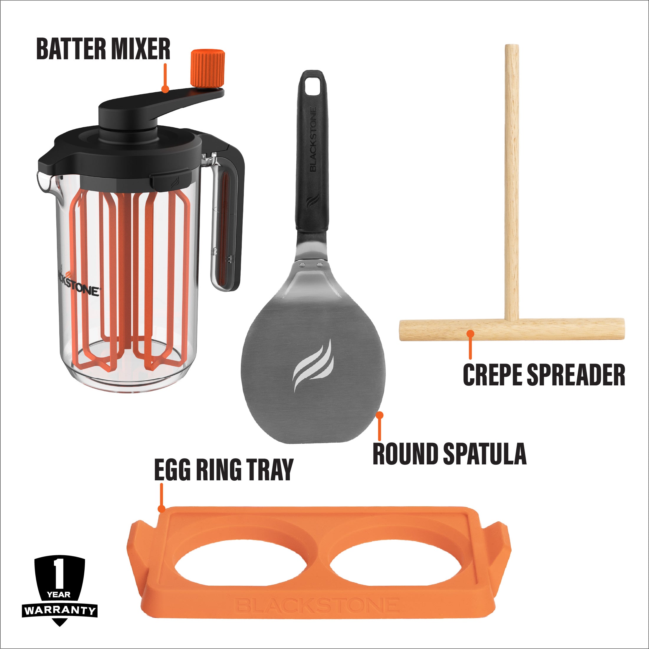 Blackstone 5461 - GE Breakfast Kit 4 pc