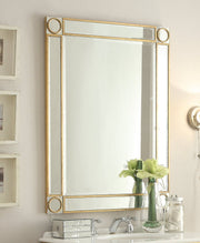 Chans Furniture MR-3392GC Keene 28-inch Wall Mirror