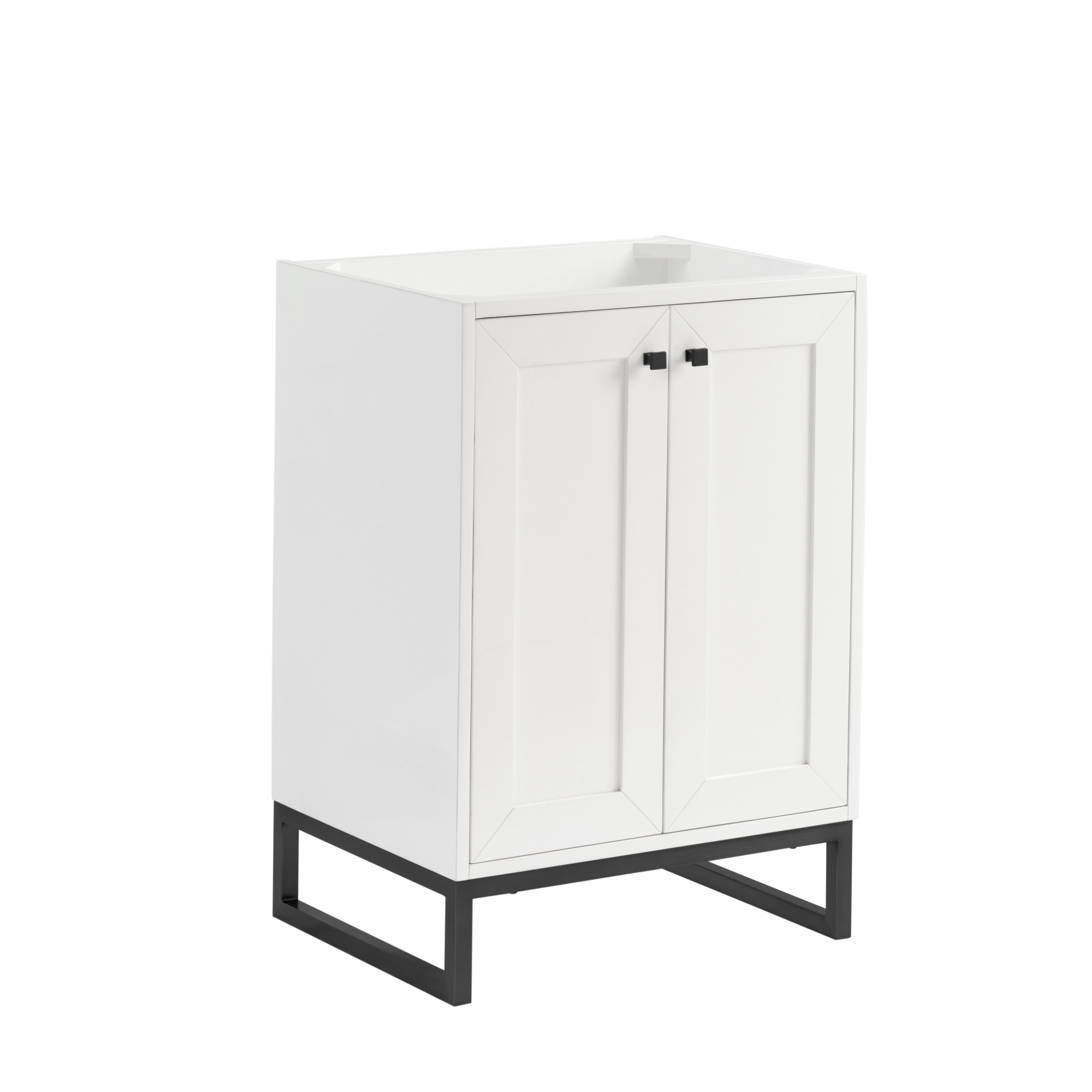 James Martin Chianti 24" Single Cabinet in Glossy White