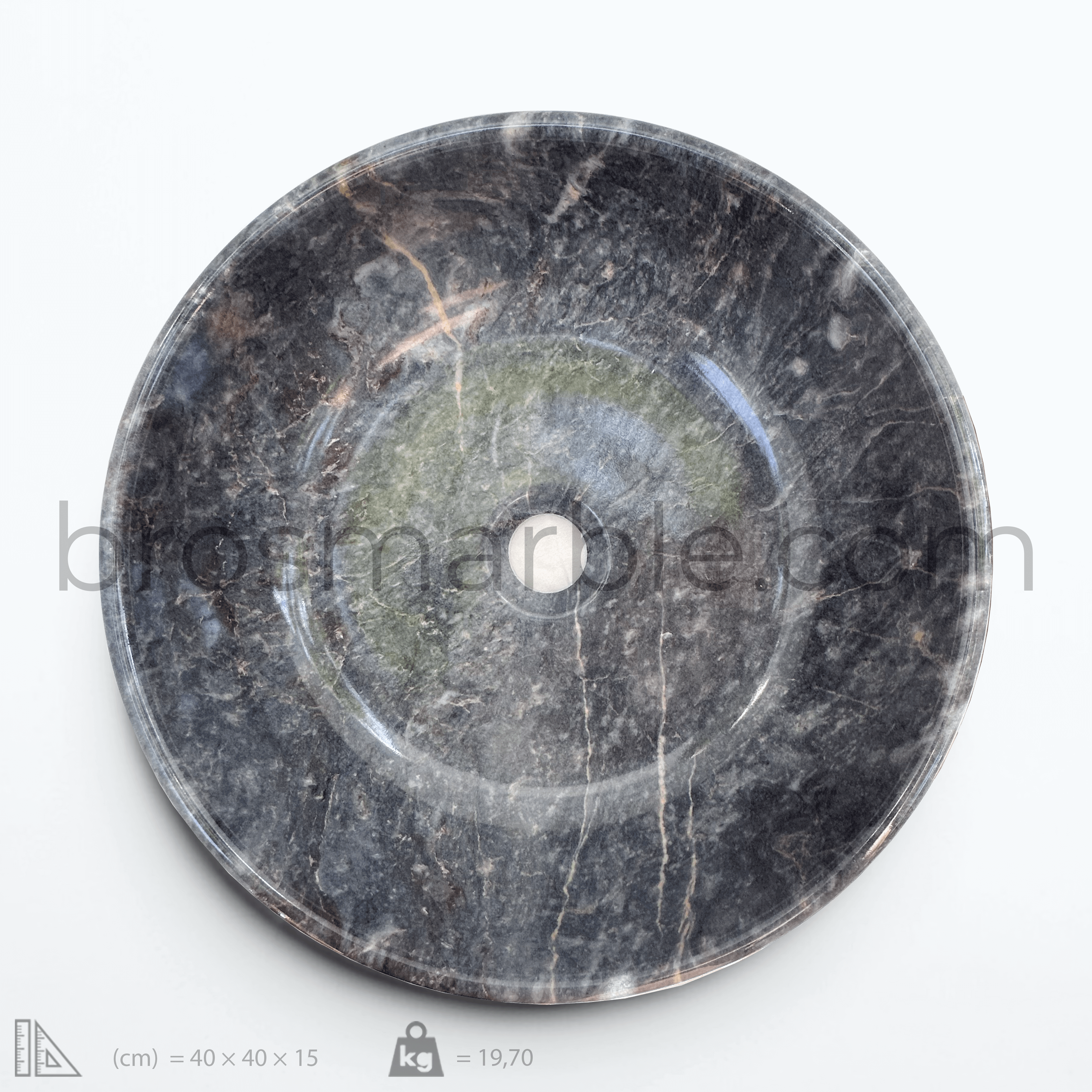Blue Marble Sink