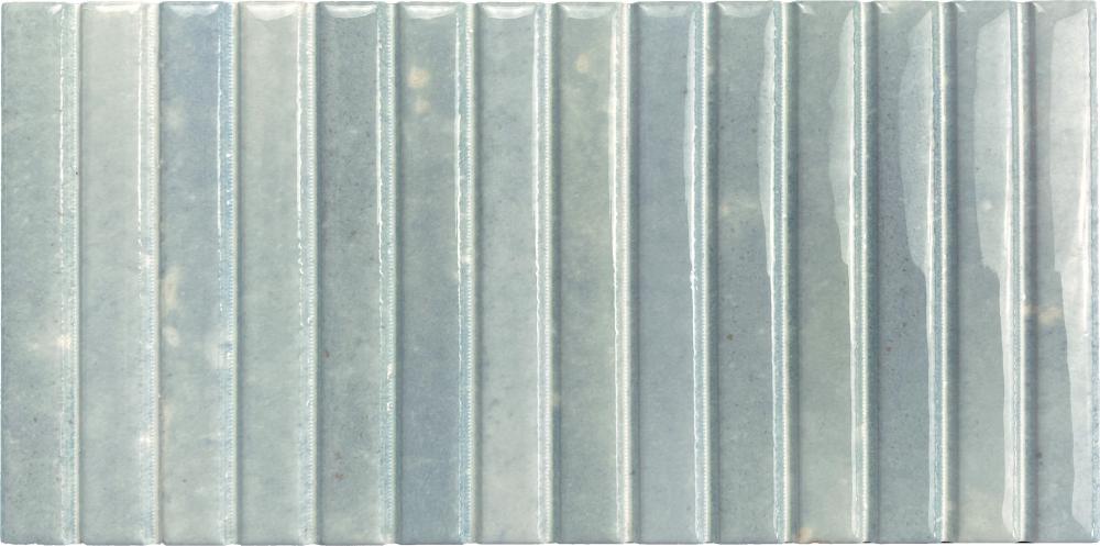 Roca Kit-Kat Water Glossy Convex Finger Tile 4.5" × 9.1"