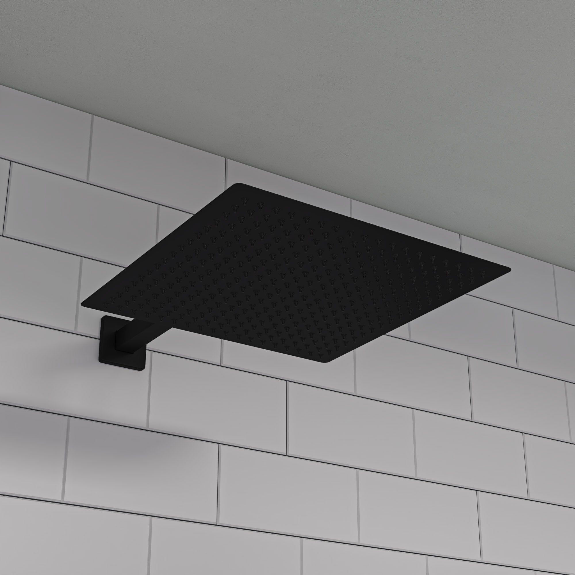 ALFI brand RAIN16S 16" Square Ultra-Thin Rain Shower Head