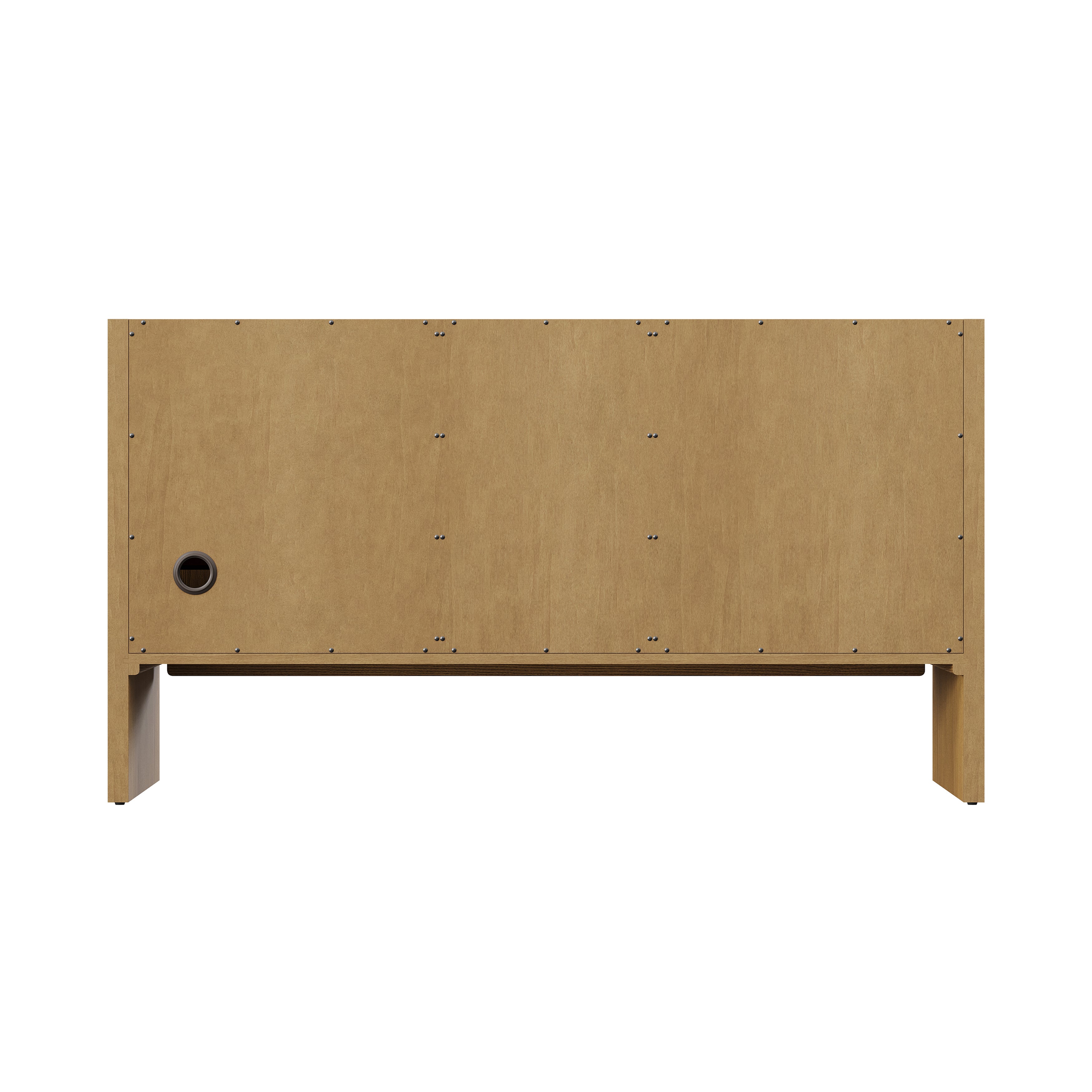 James Martin Hudson 60" Double Vanity in Light Natural Oak with 3cm Countertop and FreePower Wireless Charger