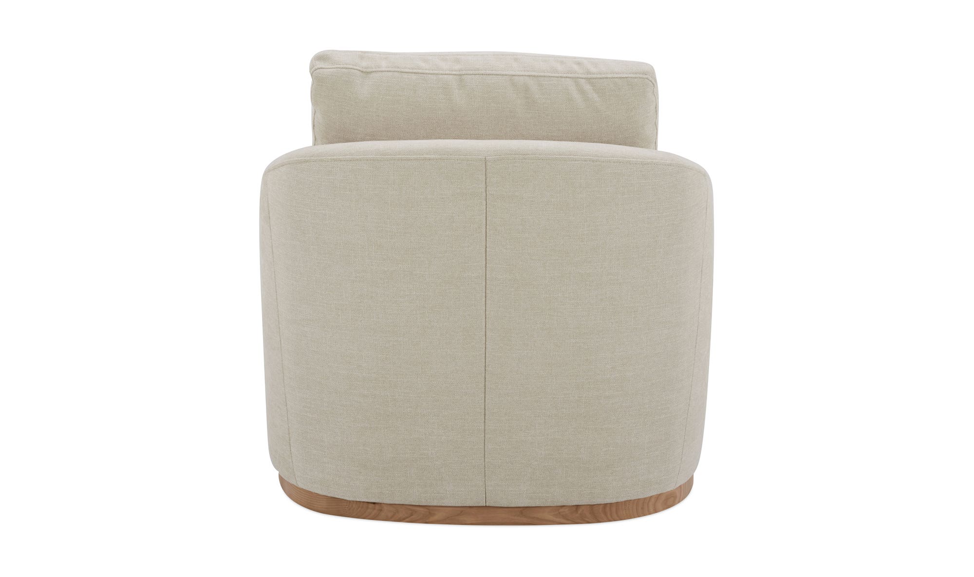 Moes Linden Swivel Chair Soft Beige KQ-1029