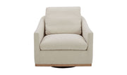 Moes Linden Swivel Chair Soft Beige KQ-1029