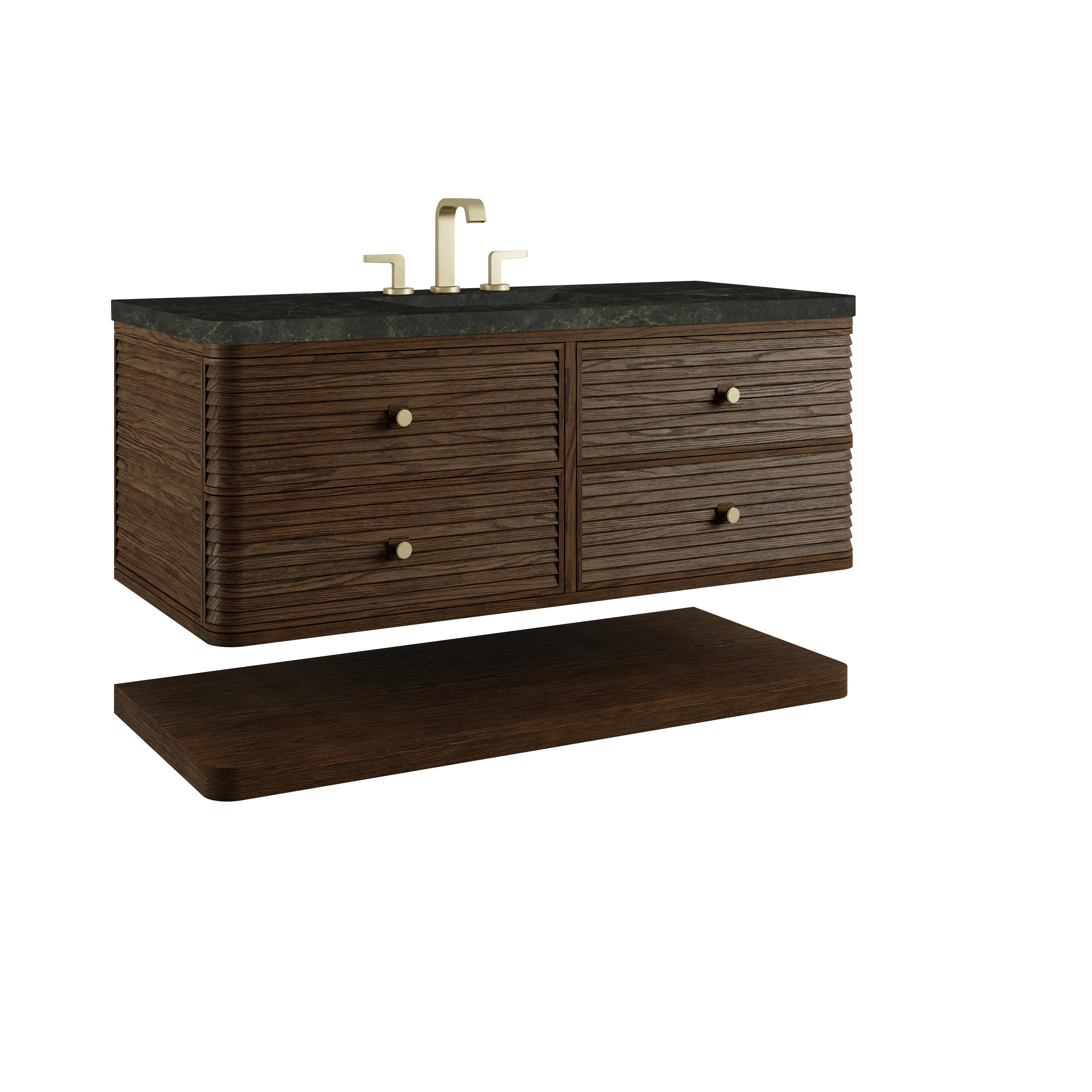 James Martin Allamari 48" Single Vanity in Sable with 3cm Countertop