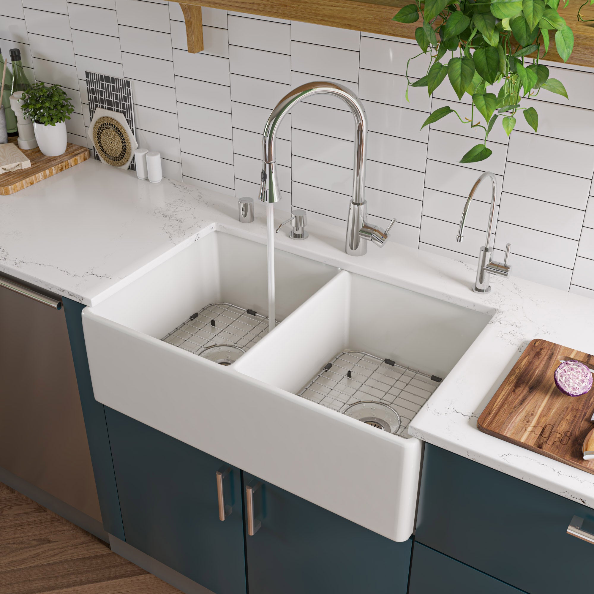 ALFI brand  GR538 Solid Stainless Steel Kitchen Sink Grid