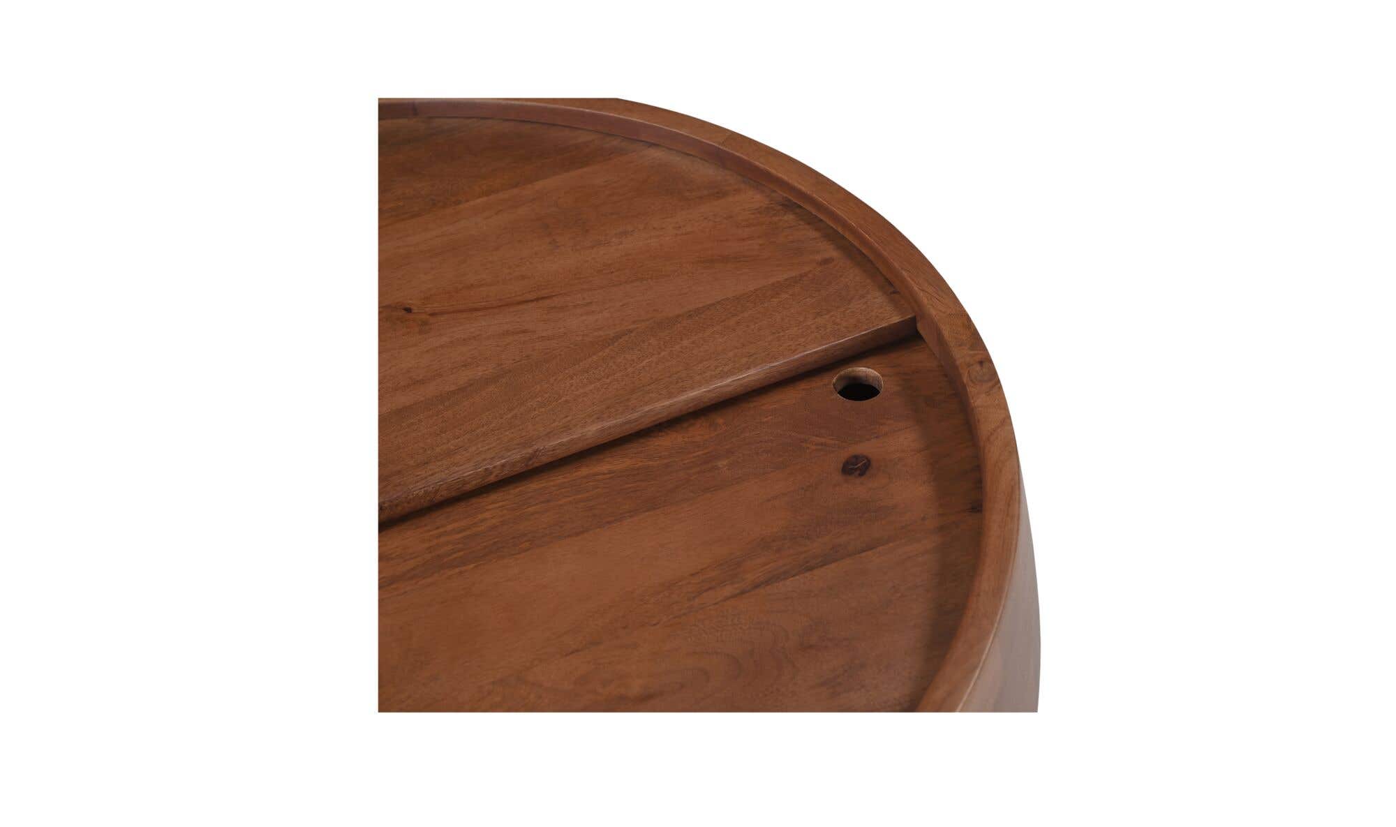 Moes Wade Storage Coffee Table Natural KY-1039