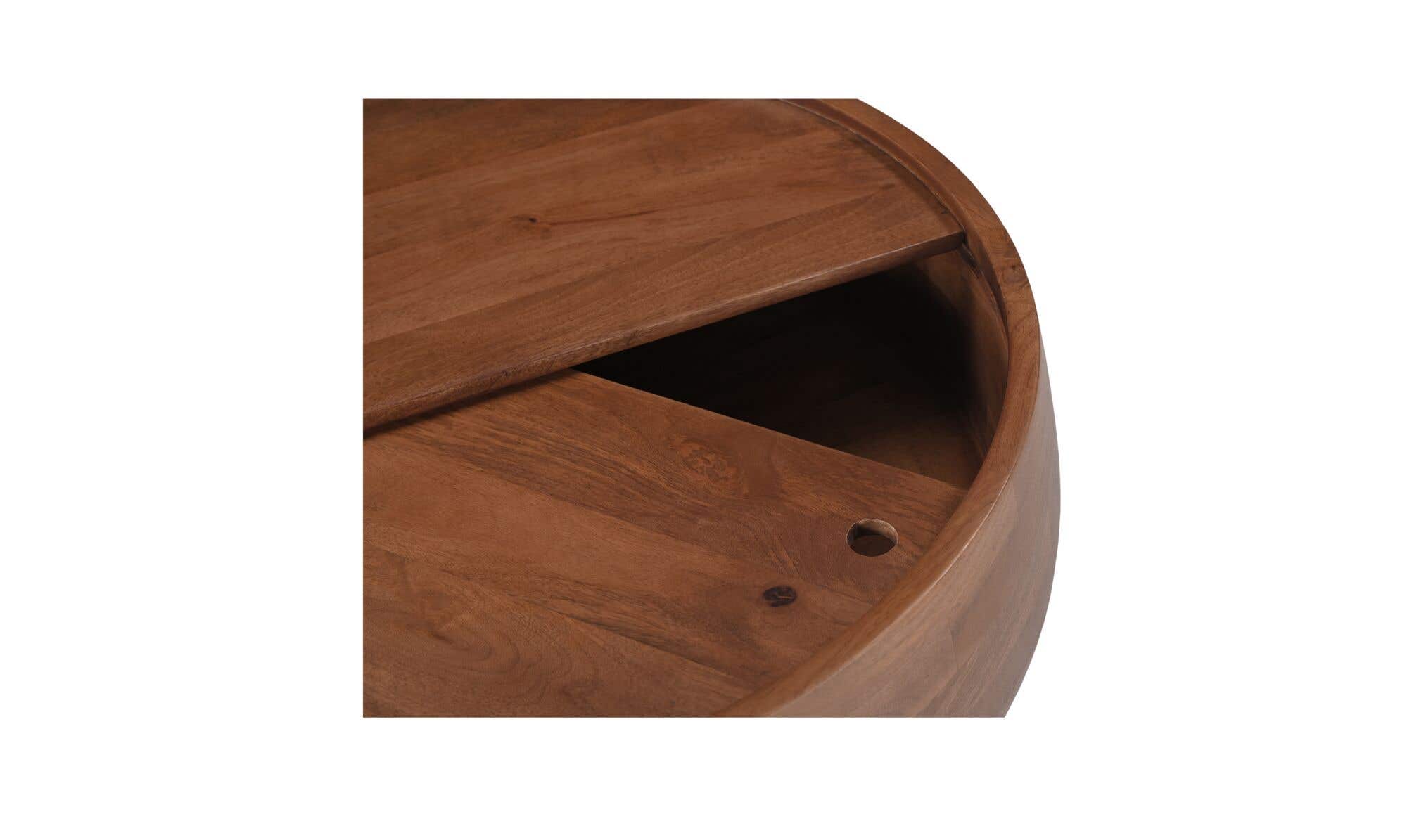Moes Wade Storage Coffee Table Natural KY-1039