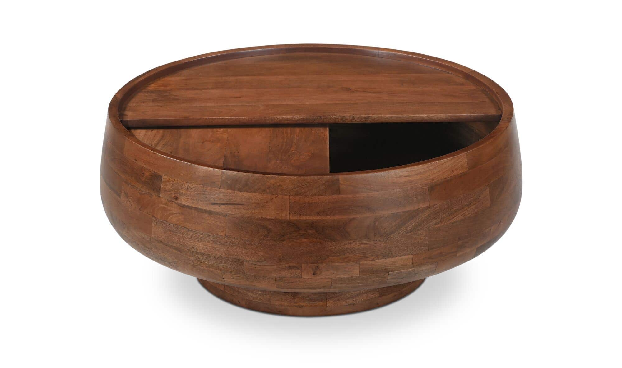 Moes Wade Storage Coffee Table Natural KY-1039