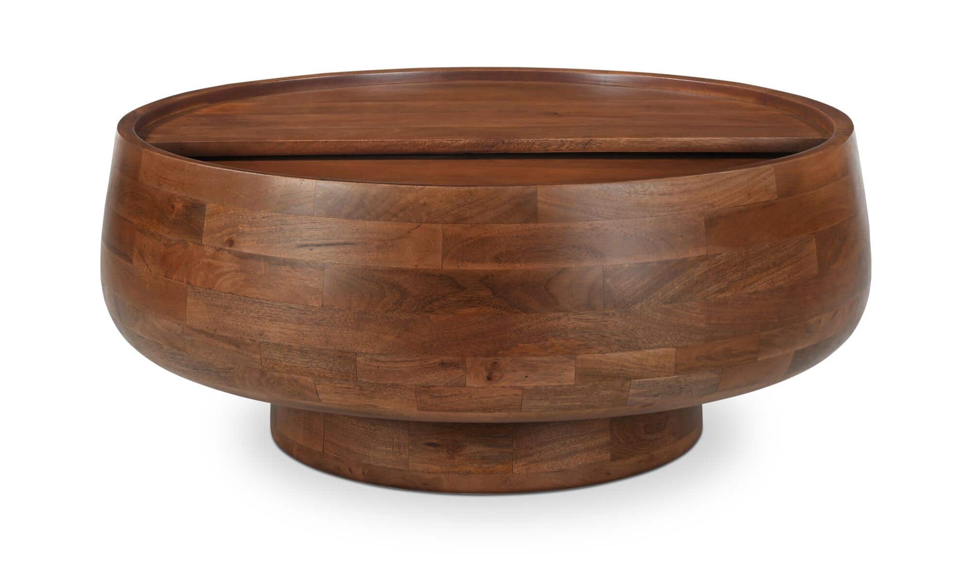 Moes Wade Storage Coffee Table Natural KY-1039