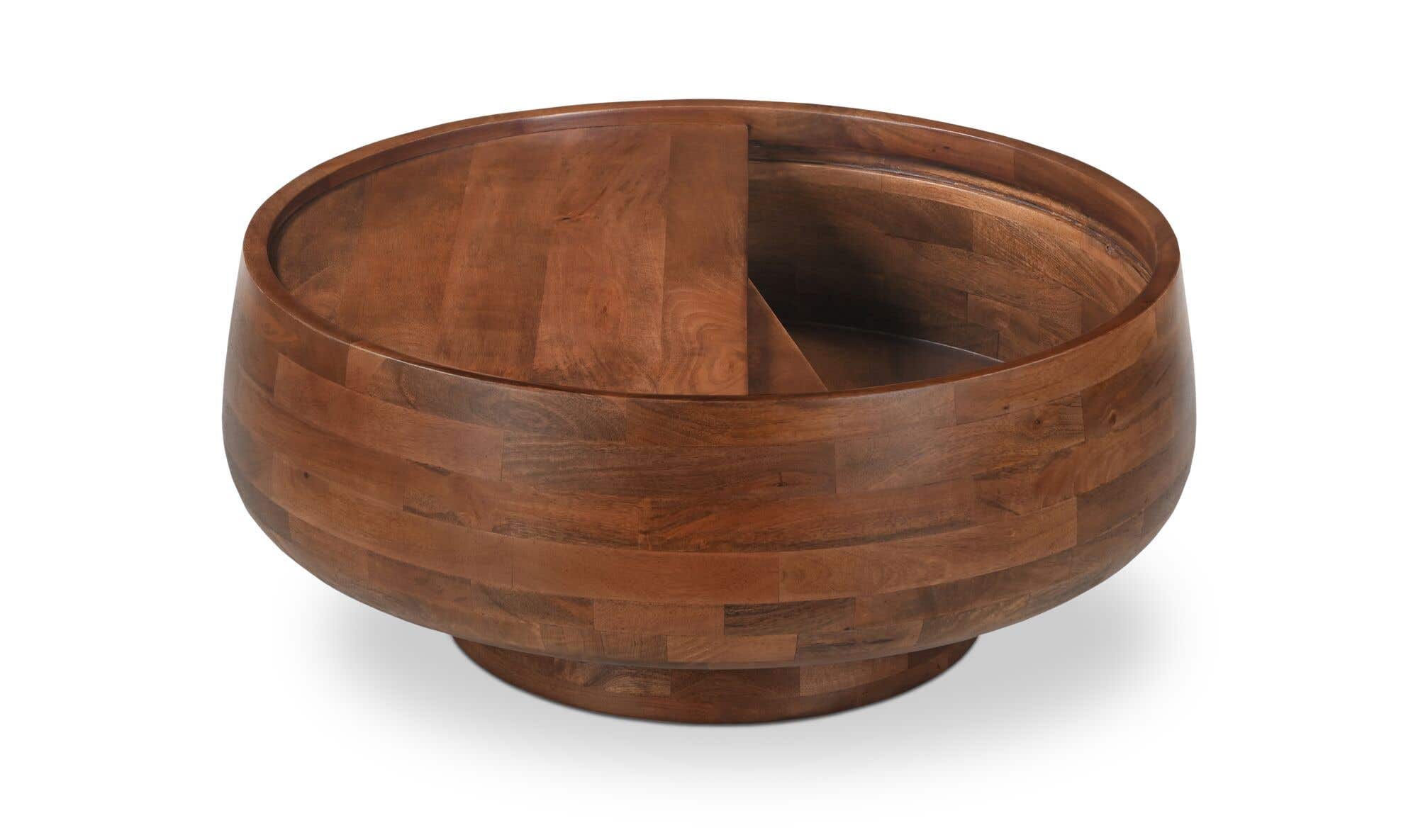 Moes Wade Storage Coffee Table Natural KY-1039