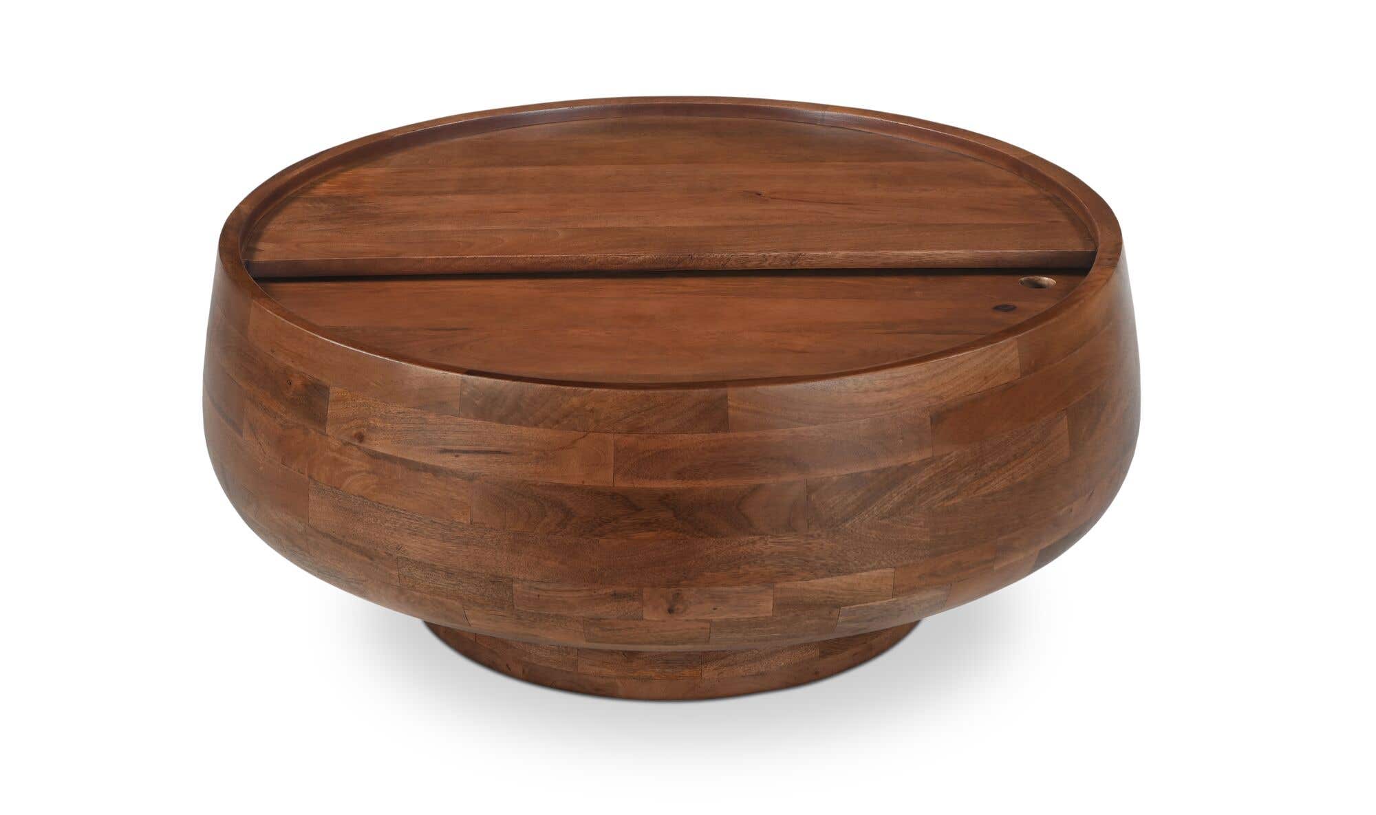 Moes Wade Storage Coffee Table Natural KY-1039