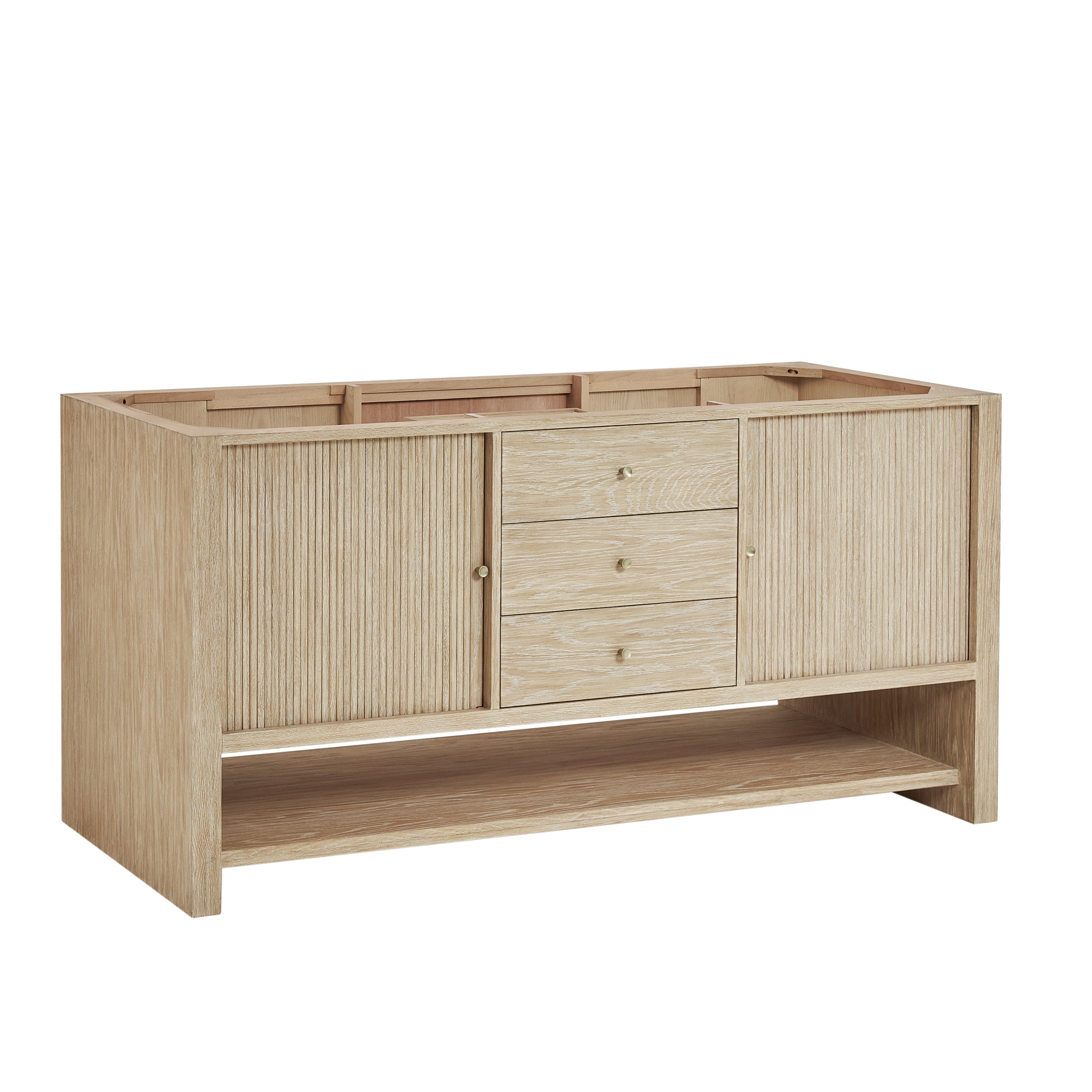 James Martin Marigot 72" Double Vanity in Sunwashed Oak with 3cm Countertop