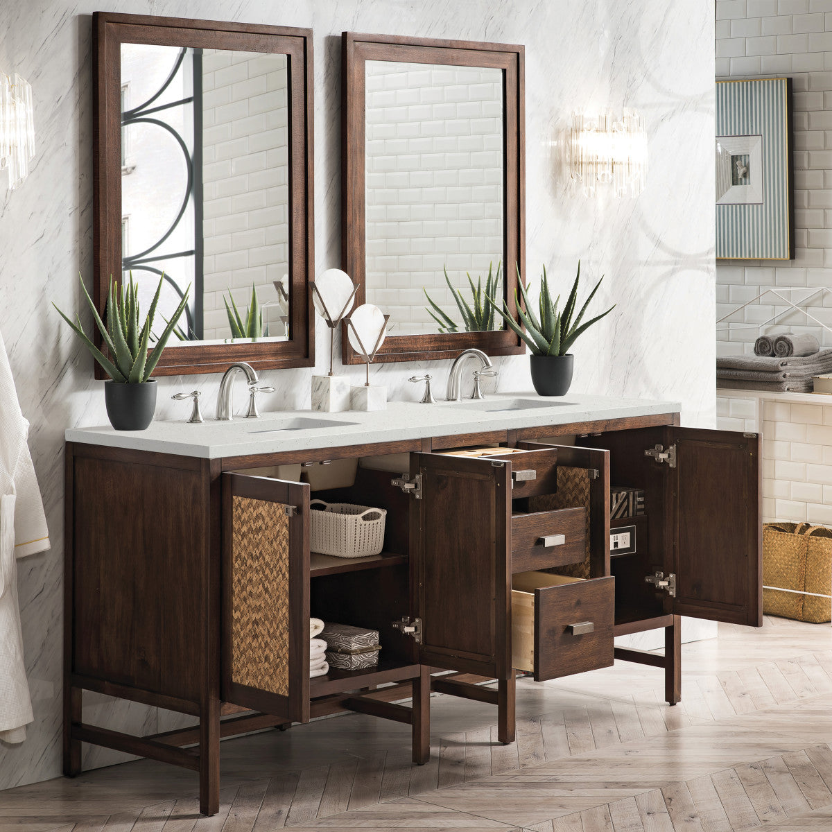 Addison 72" Double Vanity Cabinet