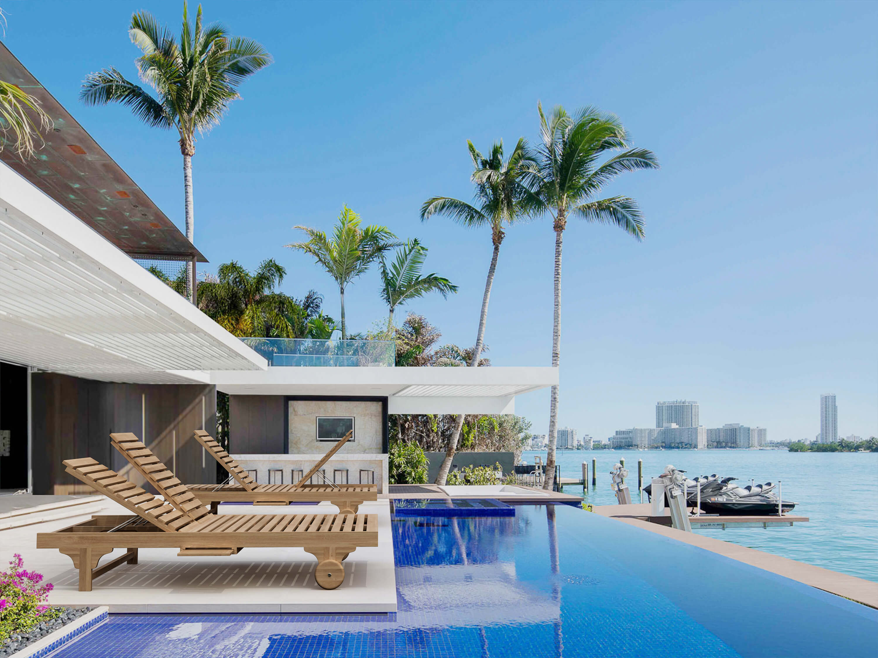 Bel-Air Double Sun Lounger