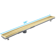 Mist (Tile-In) Adjustable Kit Lagos Linear Drain 2" outlet