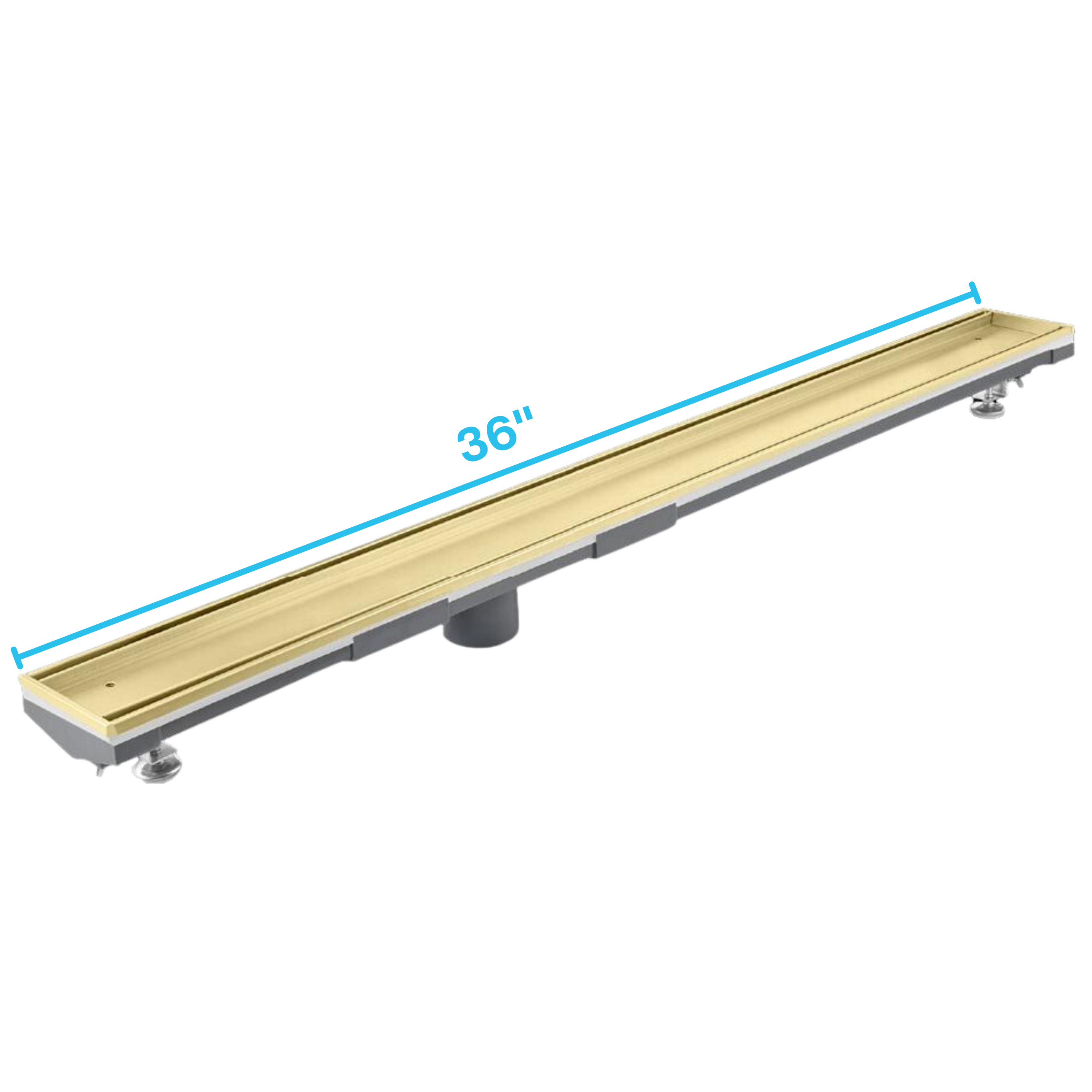 Mist (Tile-In) Adjustable Kit Lagos Linear Drain 2" outlet