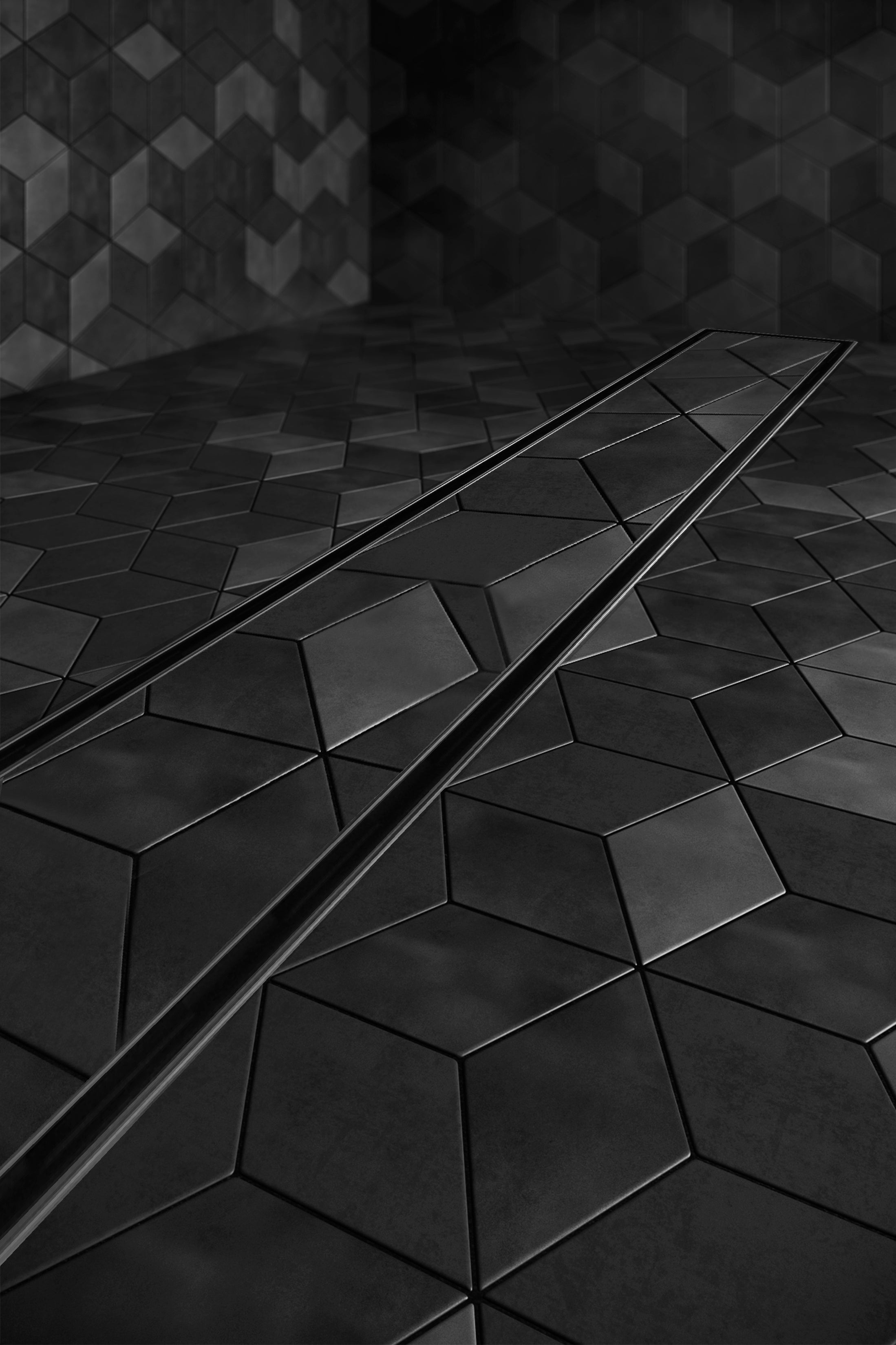 Mist (Tile-In) Adjustable Kit Lagos Linear Drain 2" outlet