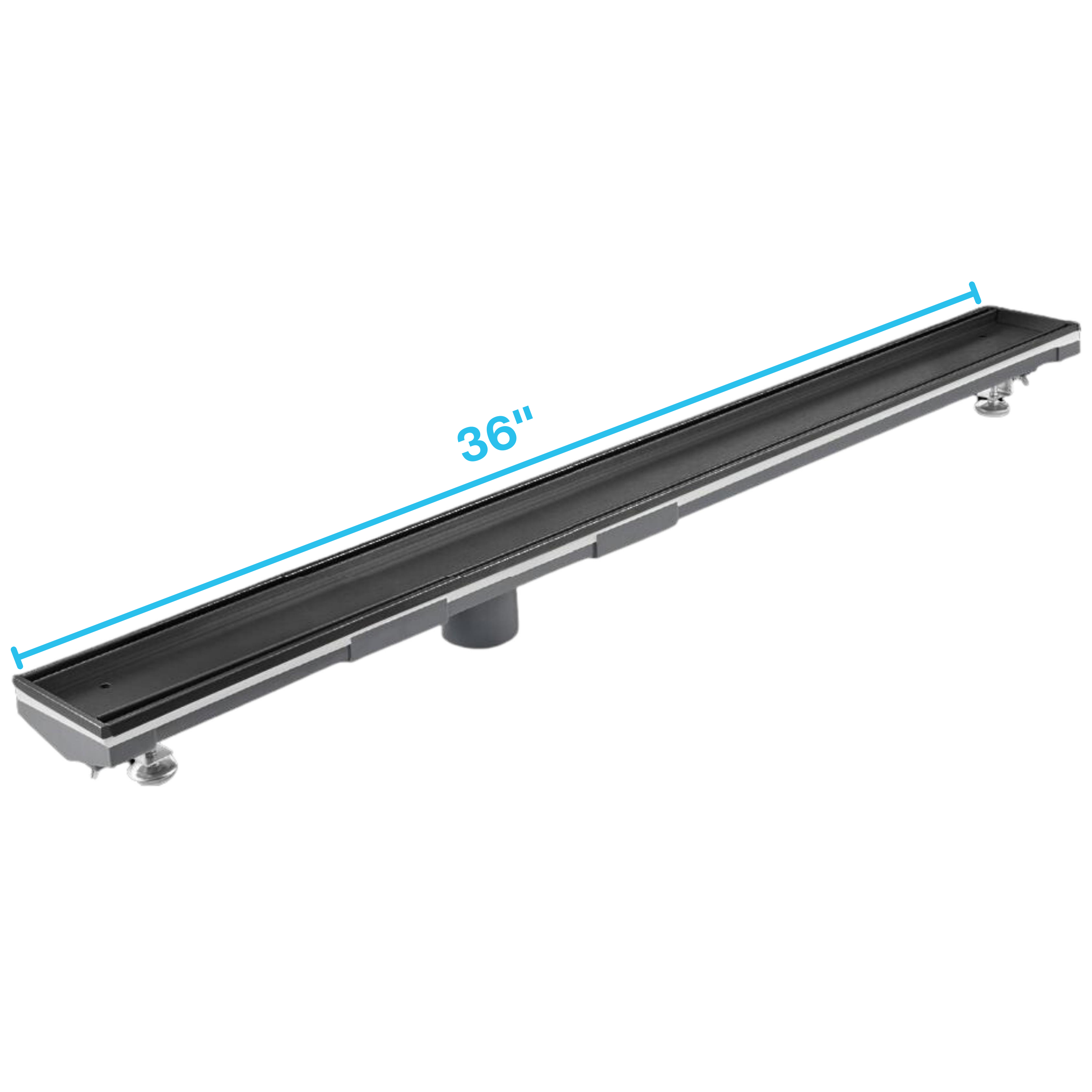 Mist (Tile-In) Adjustable Kit Lagos Linear Drain 2" outlet