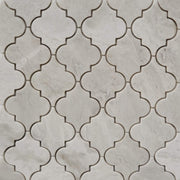 Lantern Mosaic Alaska White Marble Polished