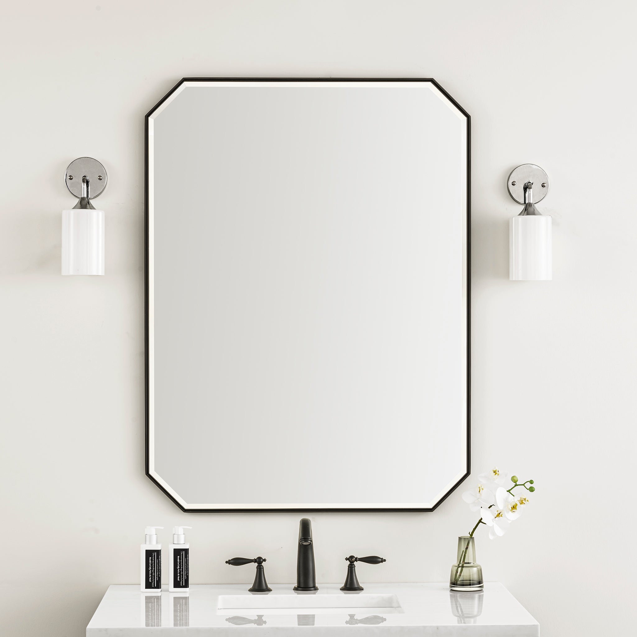 James Martin Rohe 30" Octagonal Mirror