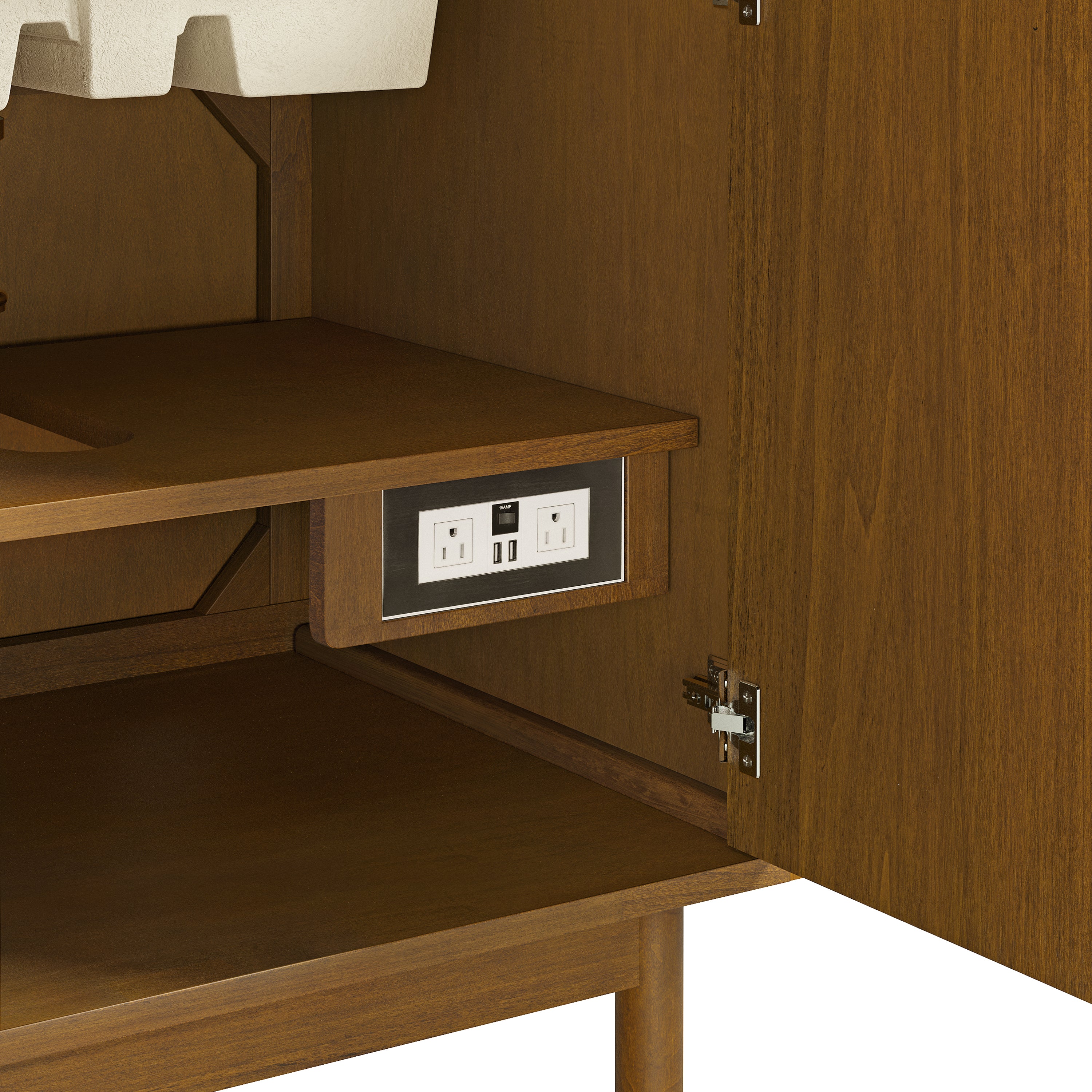 James Martin Laurent 30" Single Vanity in Honey Oak with 3cm Countertop