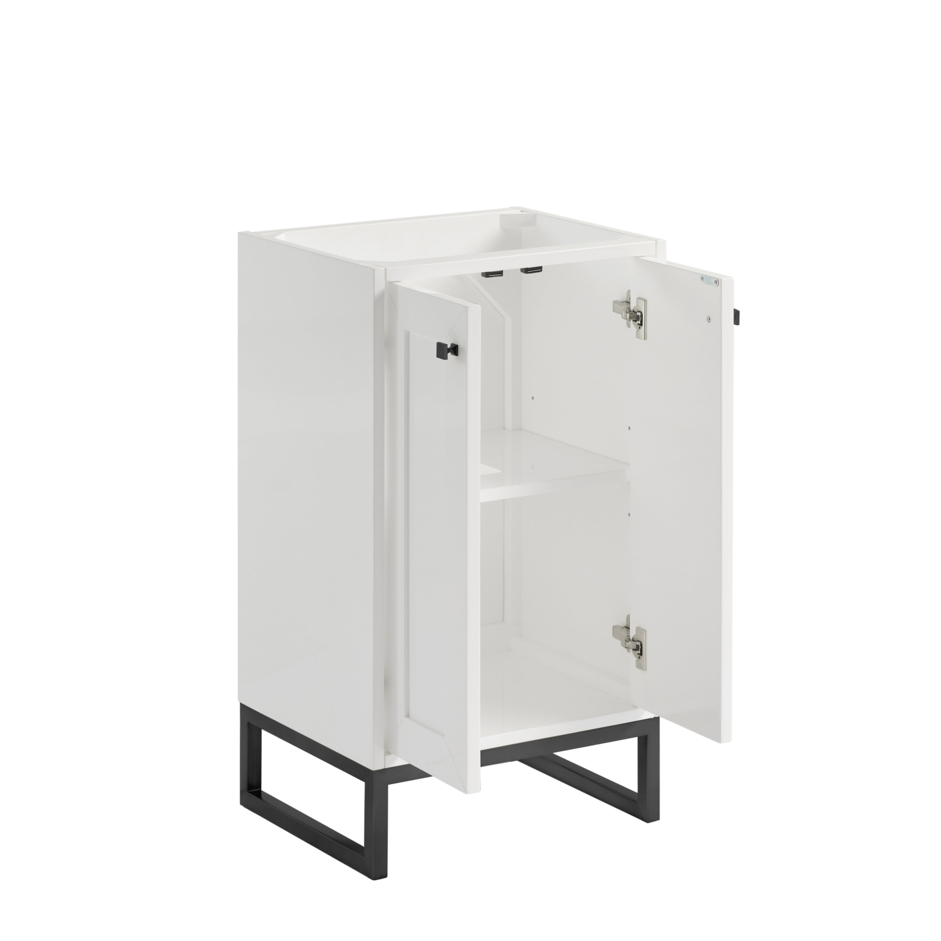 James Martin Chianti 20" Single Cabinet in Glossy White
