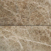 Light Emperador Polished Marble Tile 6"X12"