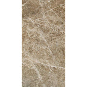 Light Emperador Polished Marble Tile 12"X24"