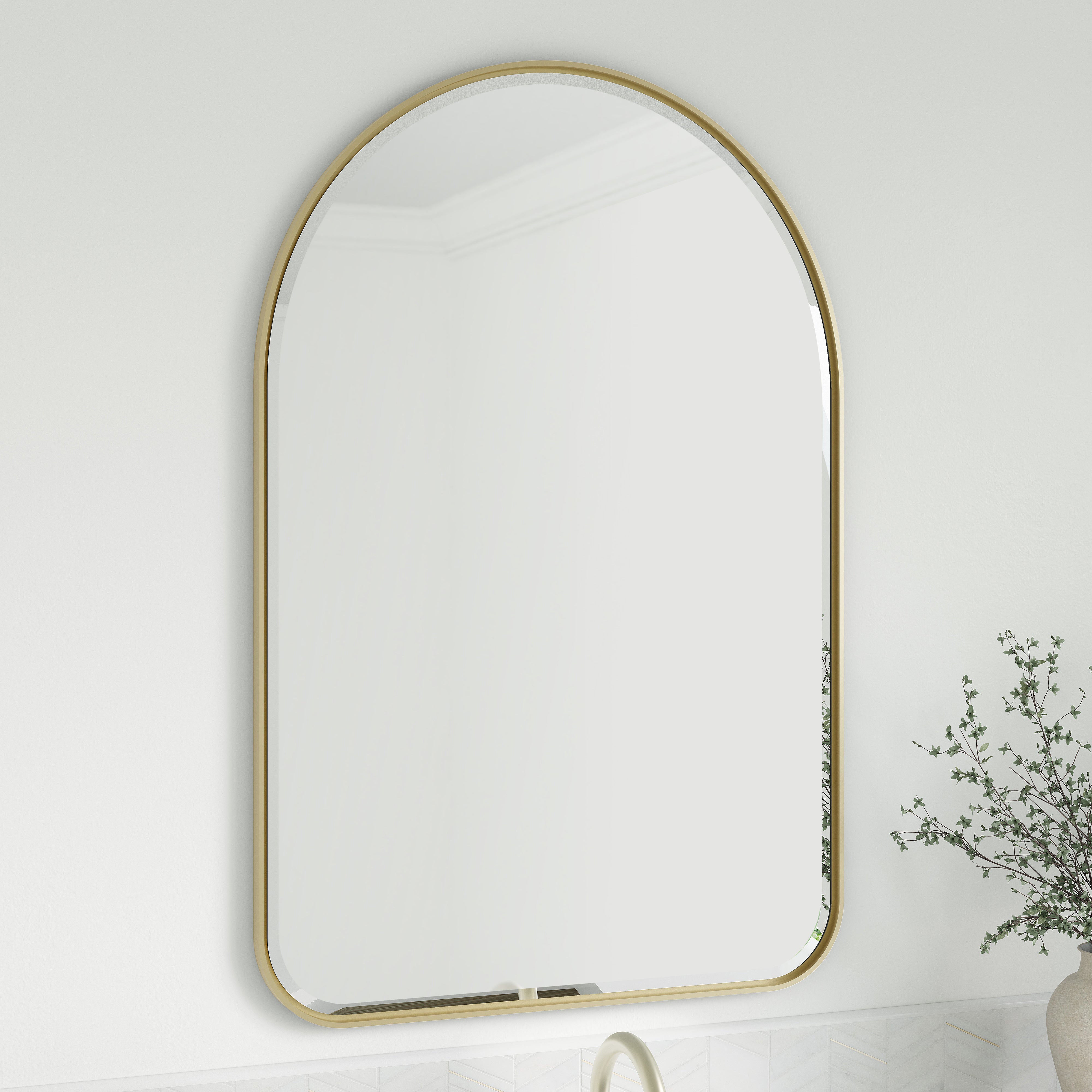 James Martin Rohe 24" Arched Mirror