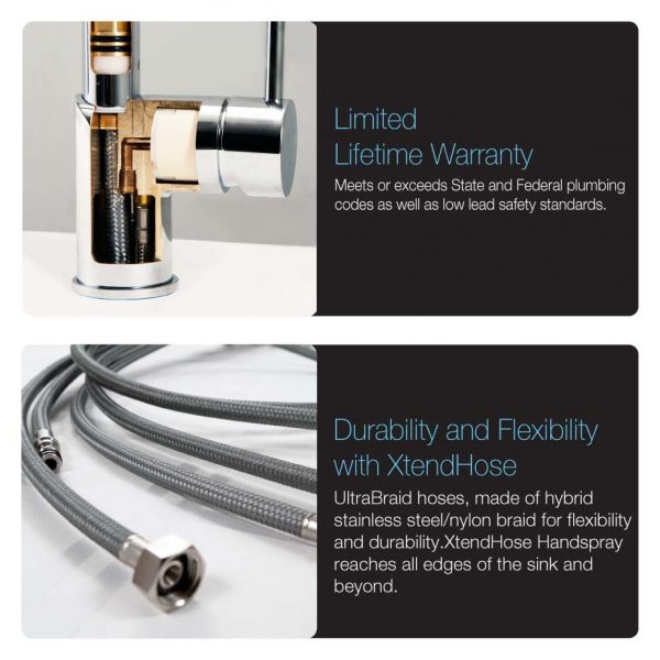 Camden Pull Down Kitchen Faucet