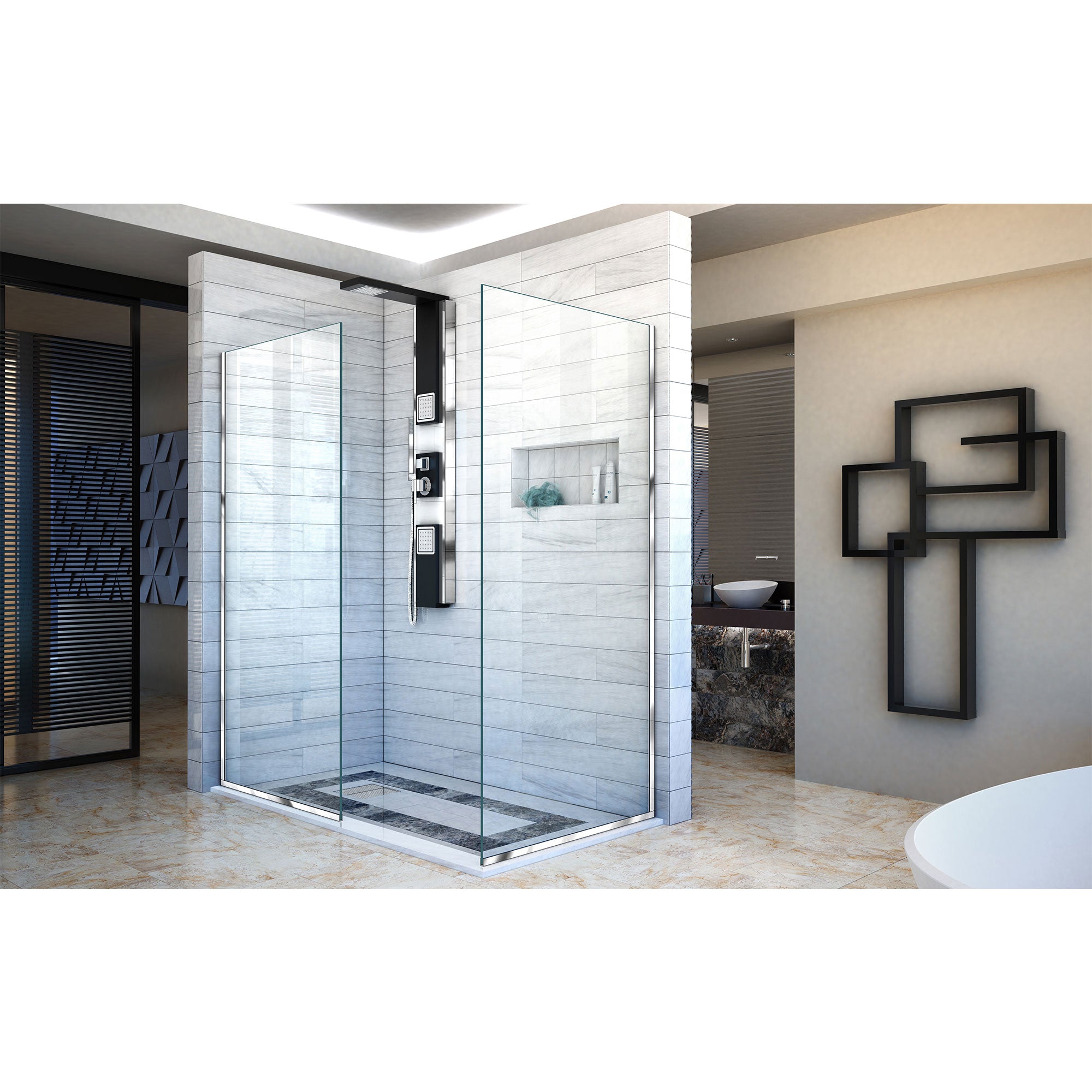 DreamLine Linea 34" W Shower Door