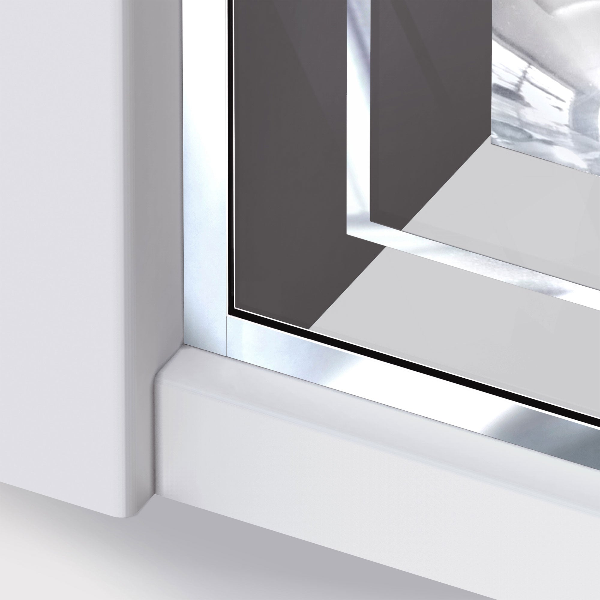 DreamLine Unidoor Mira 58-58 1/4" W Shower Door