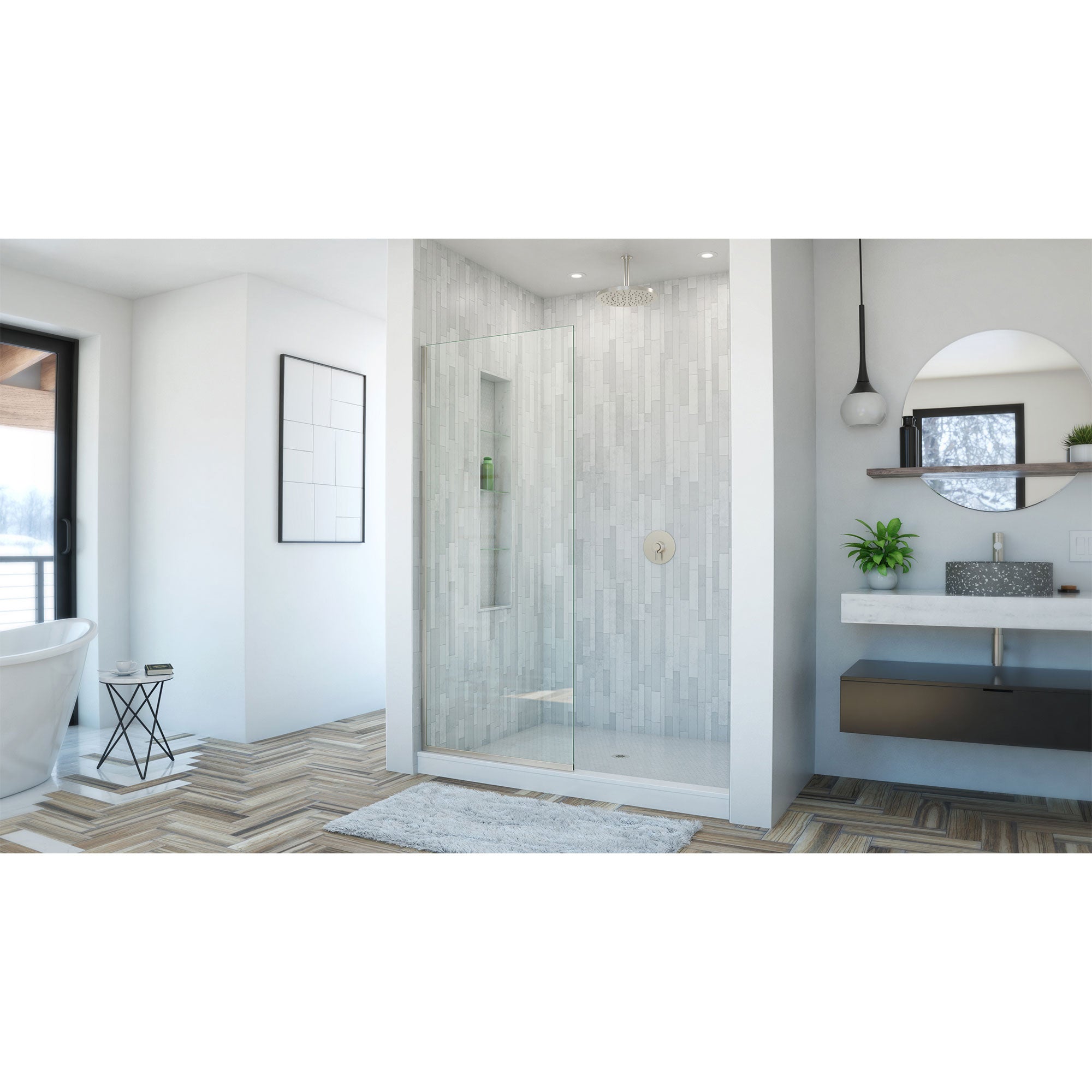 DreamLine Linea 30" W Shower Door