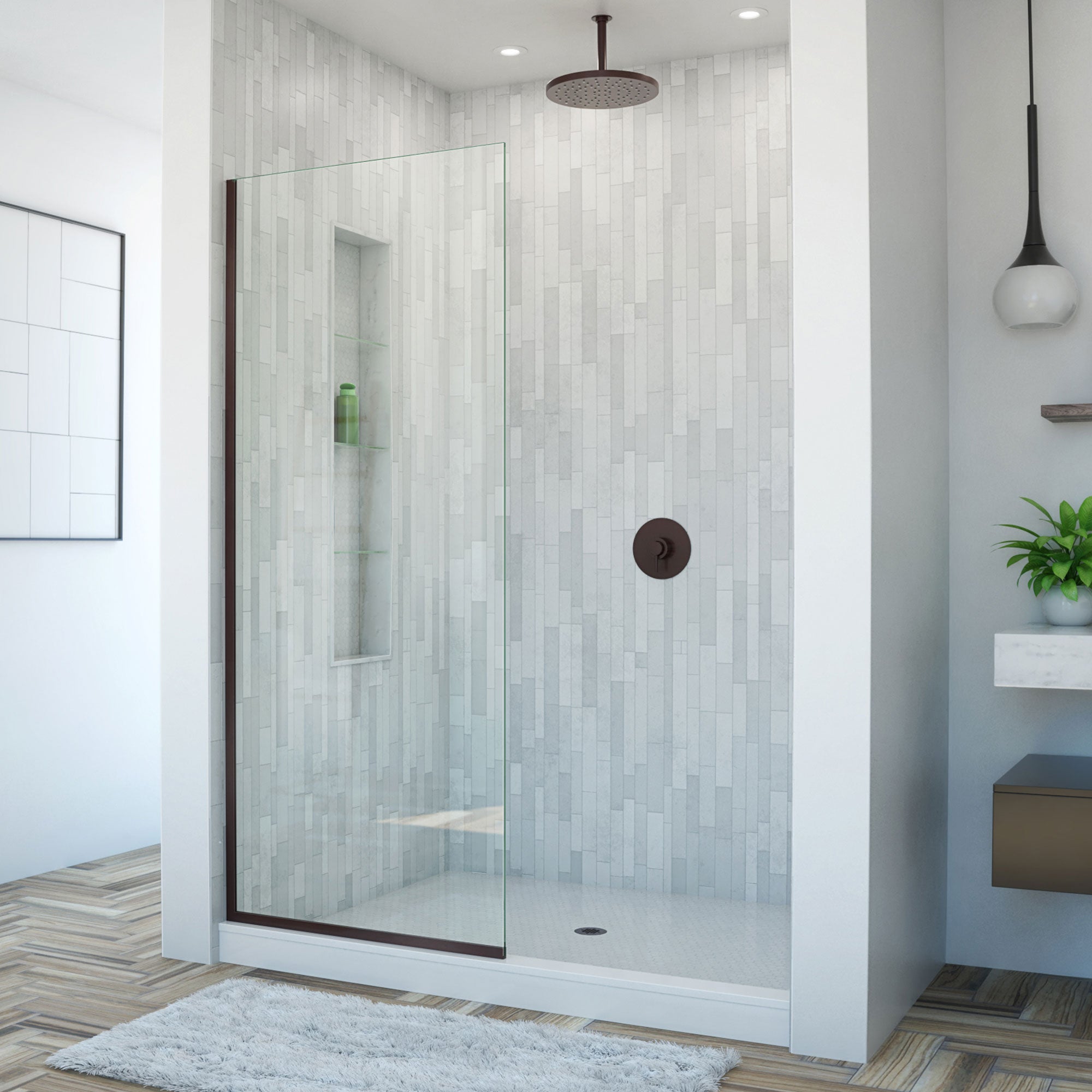 DreamLine Linea 30" W Shower Door