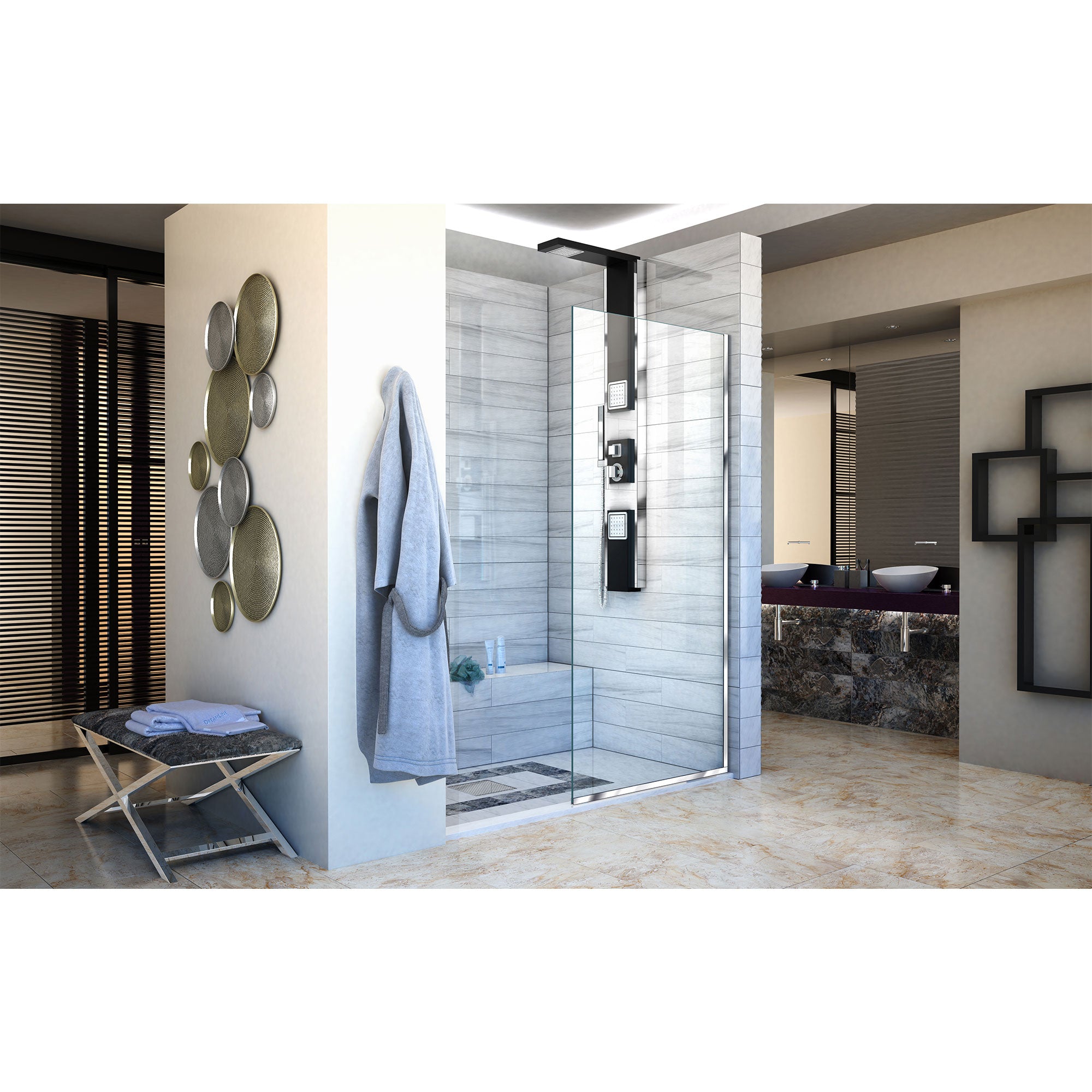 DreamLine Linea 30" W Shower Door