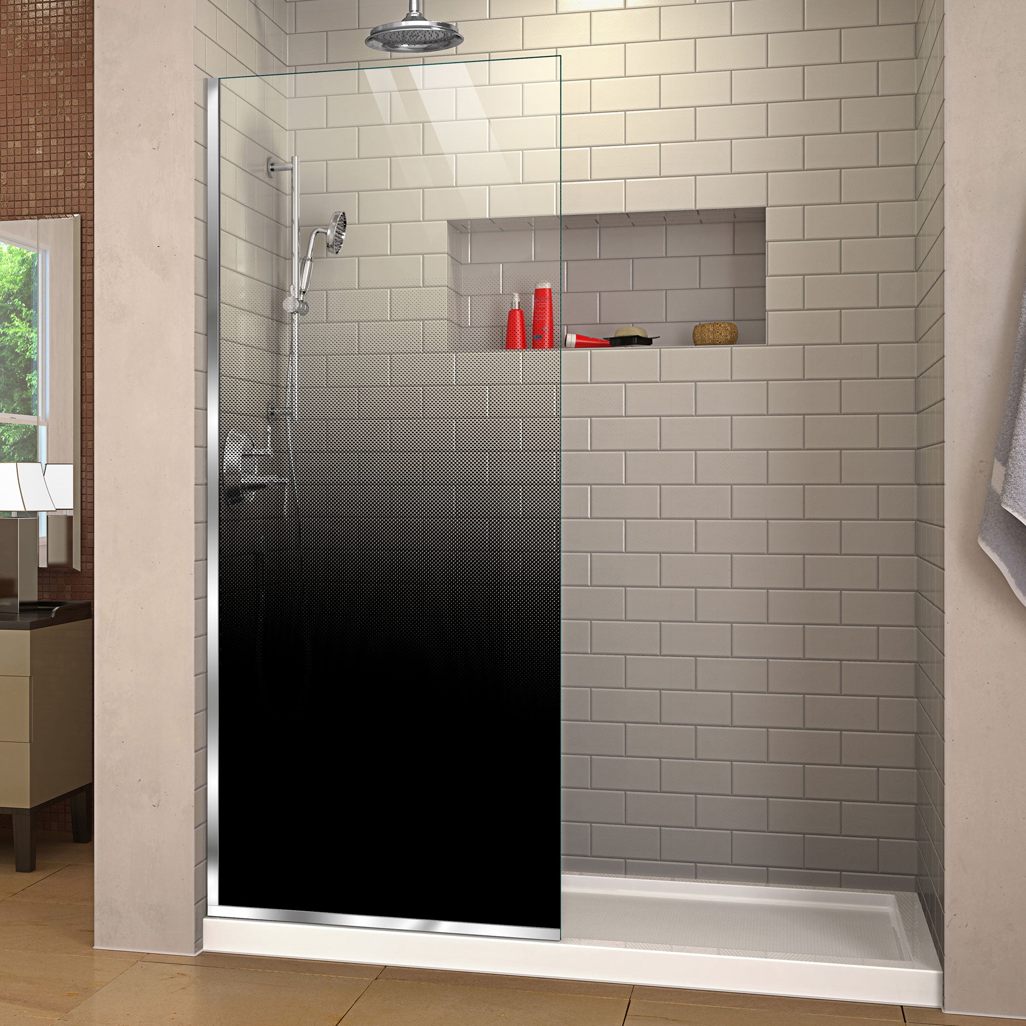 DreamLine Linea Ombre 34" W Shower Door