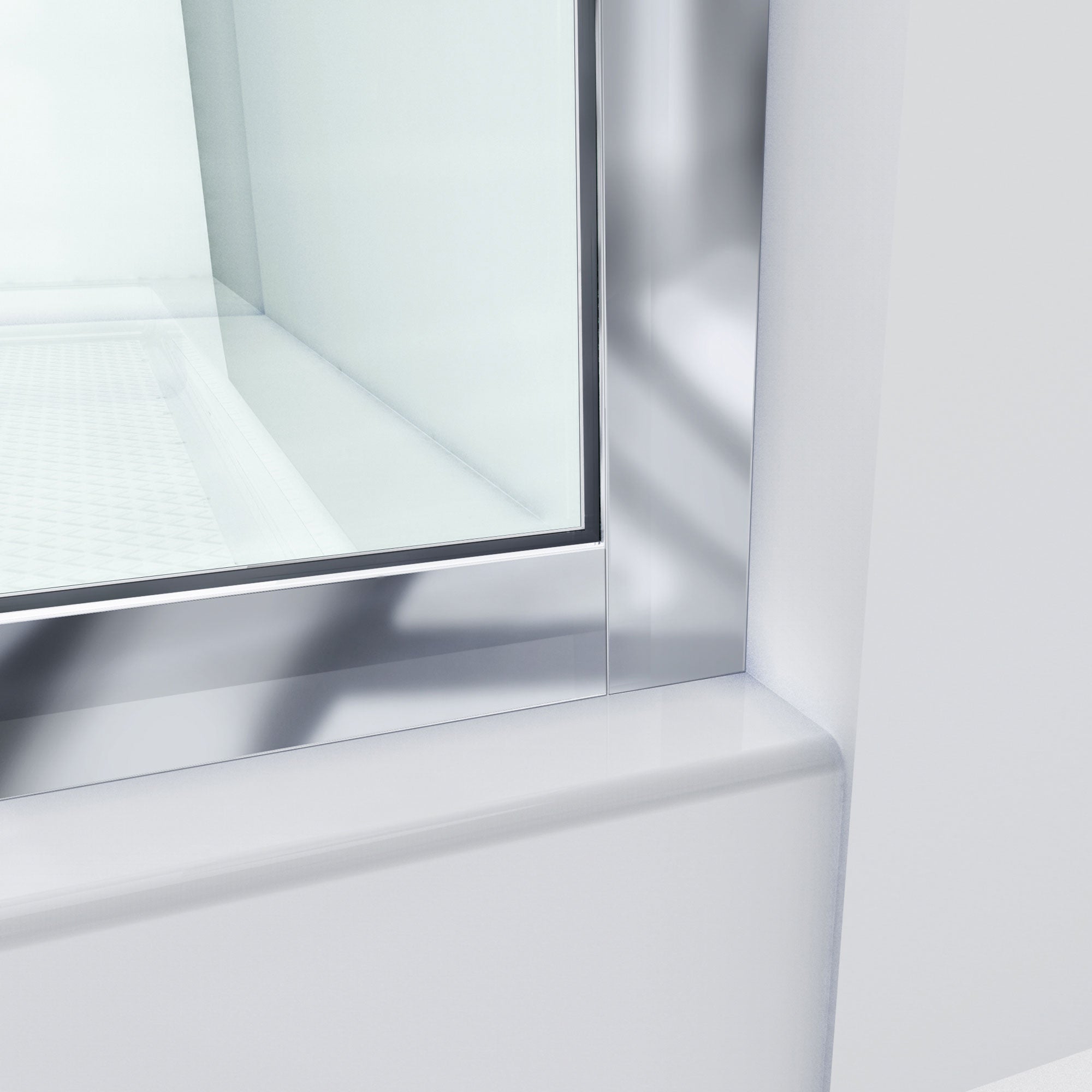 DreamLine Platinum Linea 34" W Shower Door