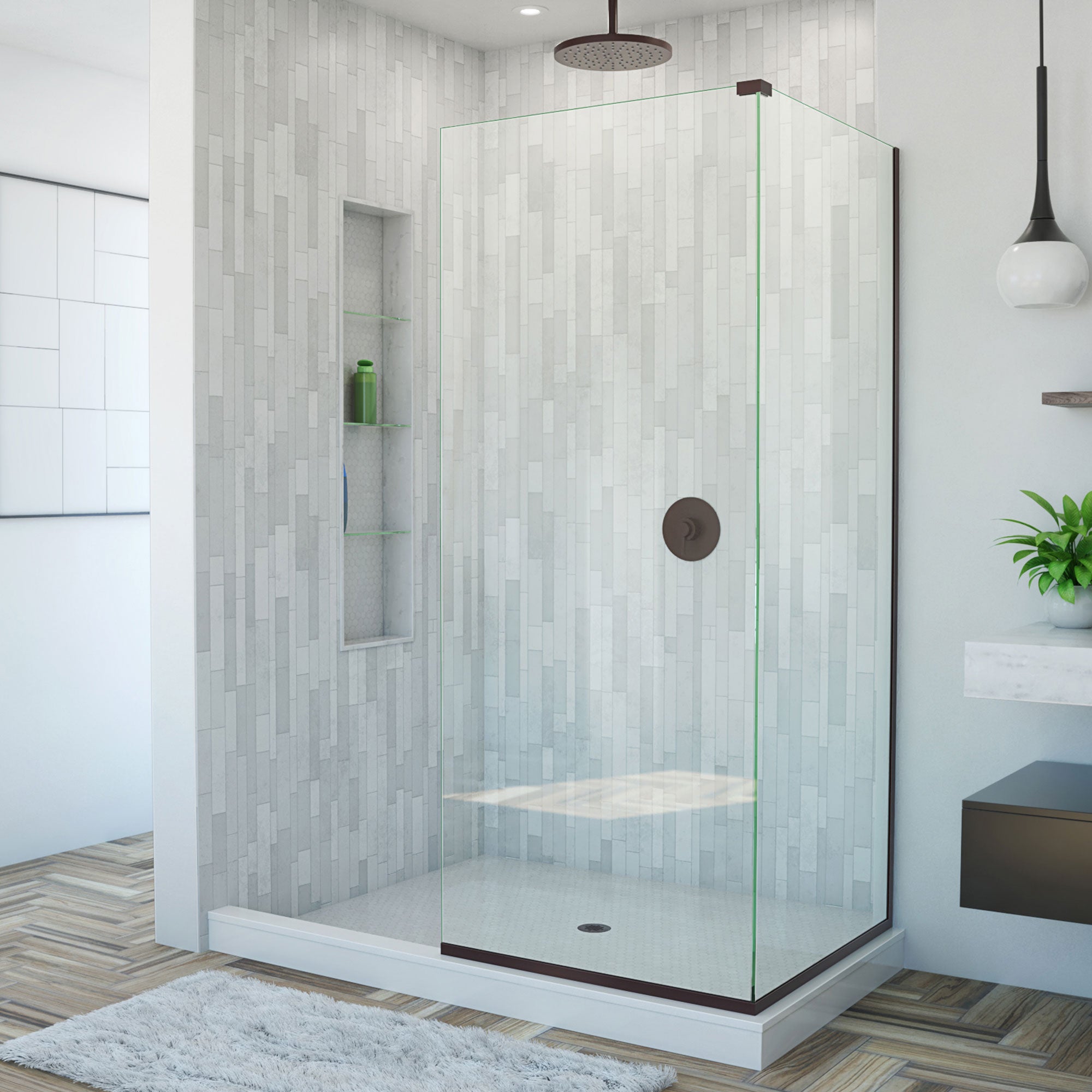DreamLine Linea 34" W Shower Door